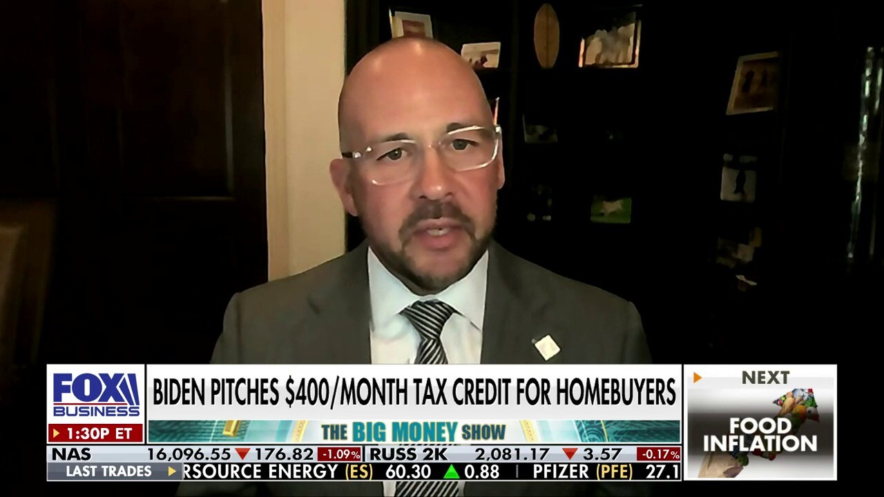 Howard Hughes Holdings CEO David O'Reilly discusses Biden's proposed tax credit for first-time homebuyers on 'The Big Money Show.'