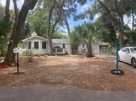 The Blue Heron at Coligny Circle