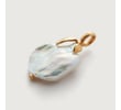 Gold Vermeil Keshi Pearl Pendant Charm - Pearl - Monica Vinader