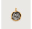 Gold Vermeil Peaceful Dove Pendant Charm - Monica Vinader