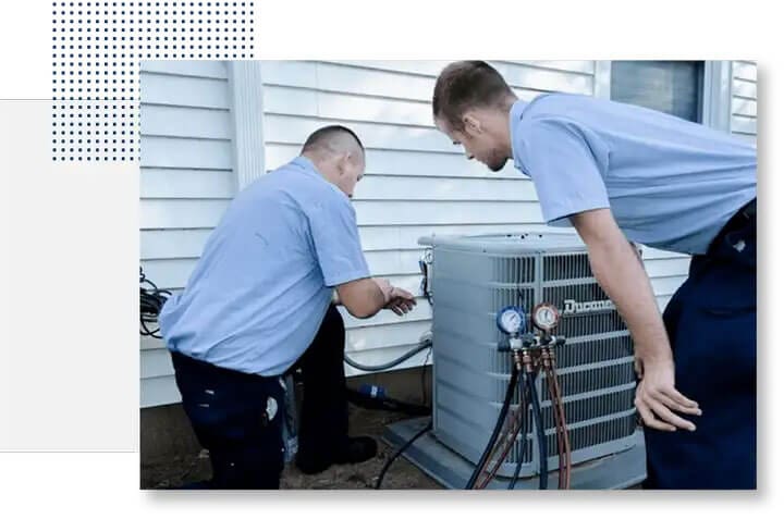 checking airconditioner