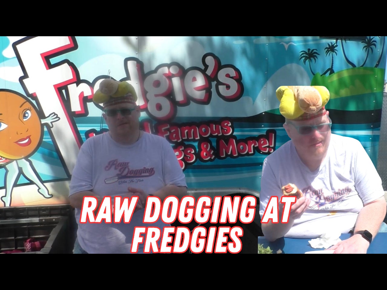 Raw Dogging at Fredgie's World Famous Hot Dogs in Jensen Beach, FL