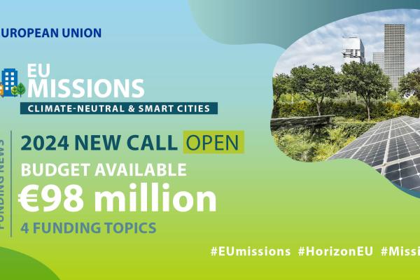 Horizon Europe Cities Mission new call open