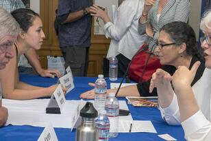 Central American Panel discussion, September 2019. (Photo by Jim Block.)