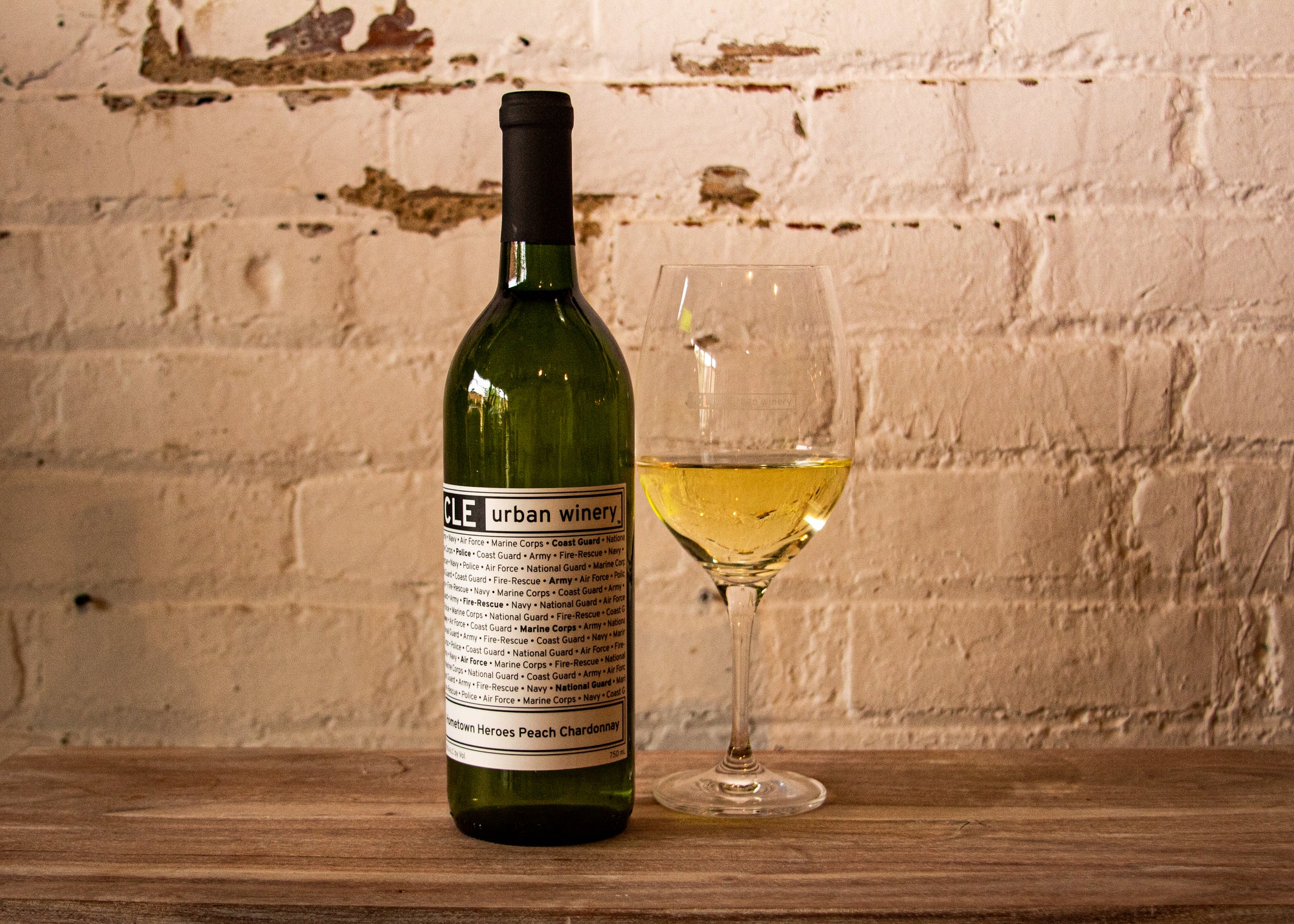 Hometown Heroes Peach Chardonnay