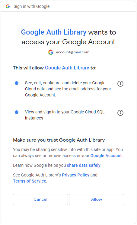 1. Google Cloud 서비스에서 데이터를 보고 관리합니다.