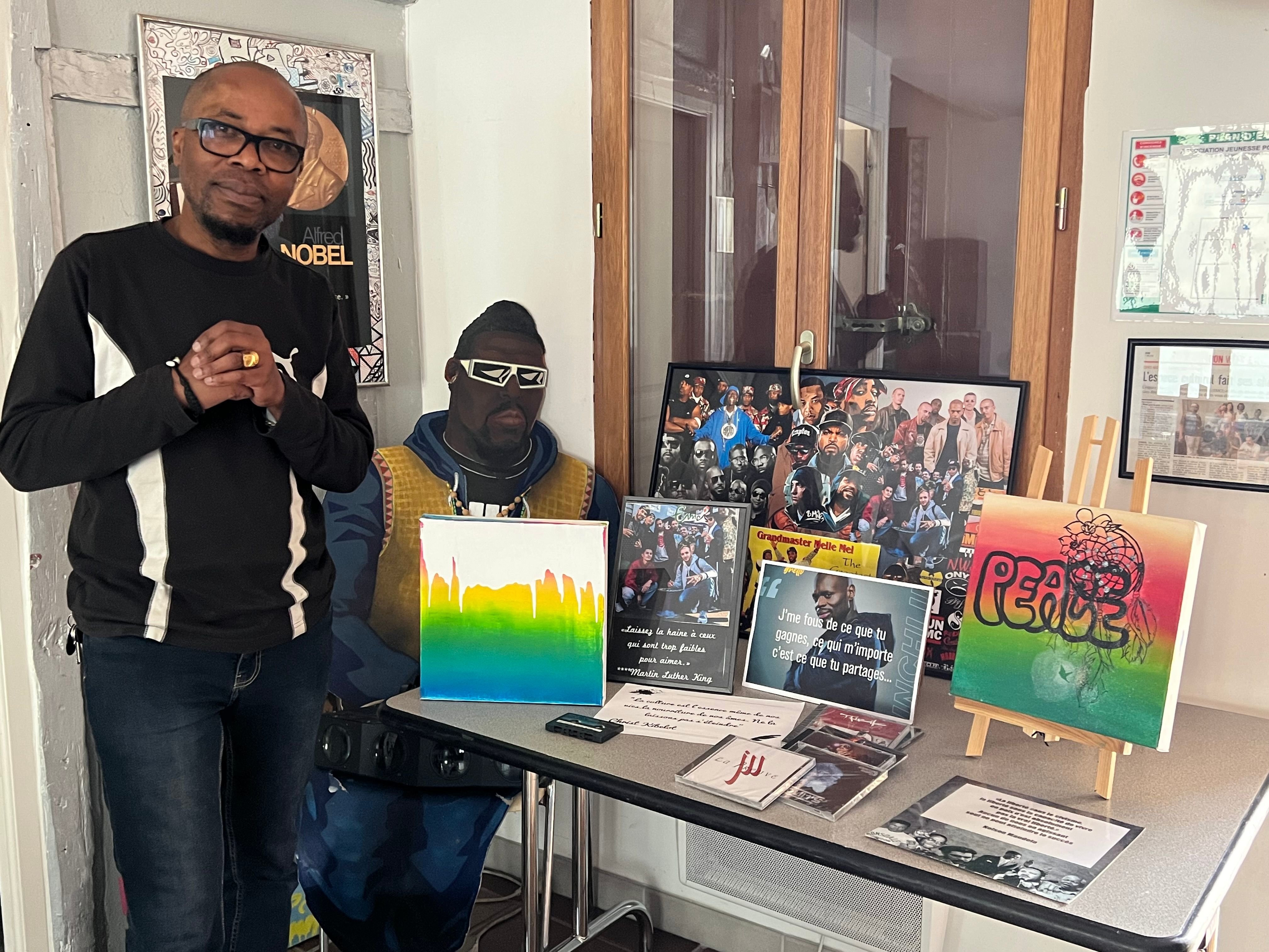 Arthur Badié anime depuis plus de 30 ans la vie culturelle du mouvement hip-hop à Troyes et dans l'ensemble de l'Aube. LP/Jonathan Sottas