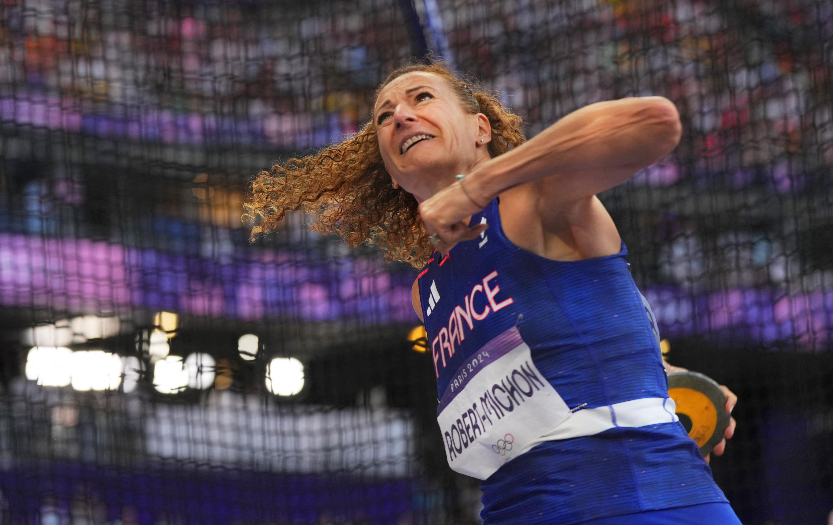 Mélina Robert-Michon a échoué à la 12e place de la finale. REUTERS/Aleksandra Szmigiel