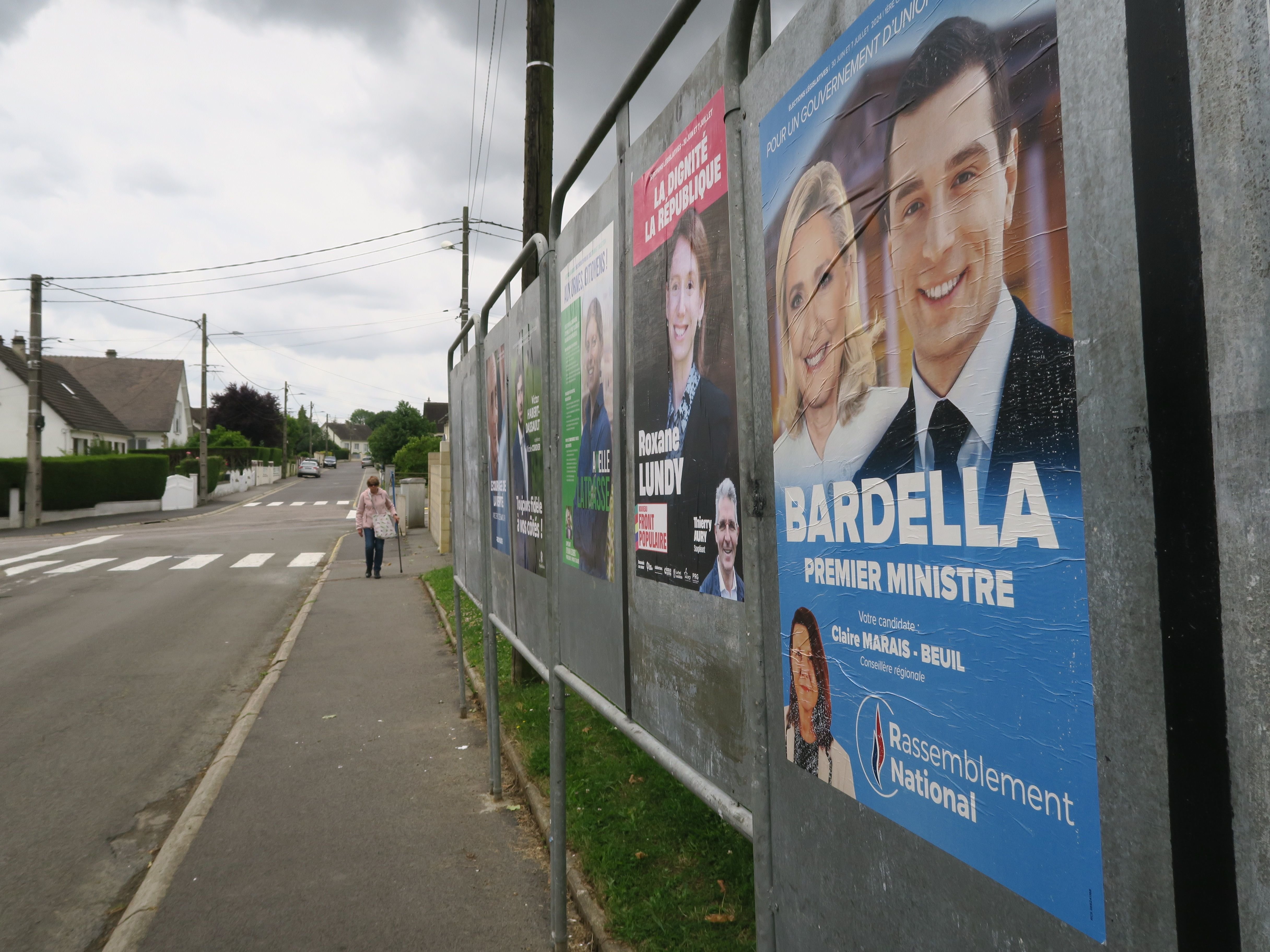 Saint-Just-en-Chaussée, le 3 juillet. Si, comme dans de nombreuses villes du département, le Rassemblement national est arrivé en tête dans le chef-lieu du Plateau picard, c'est surtout l'abstention qui l'a emporté. Avec 56,2% seulement de votants, c'est la quatrième ville de l'Oise dans laquelle les électeurs ont le moins voté. LP/Armelle Camelin