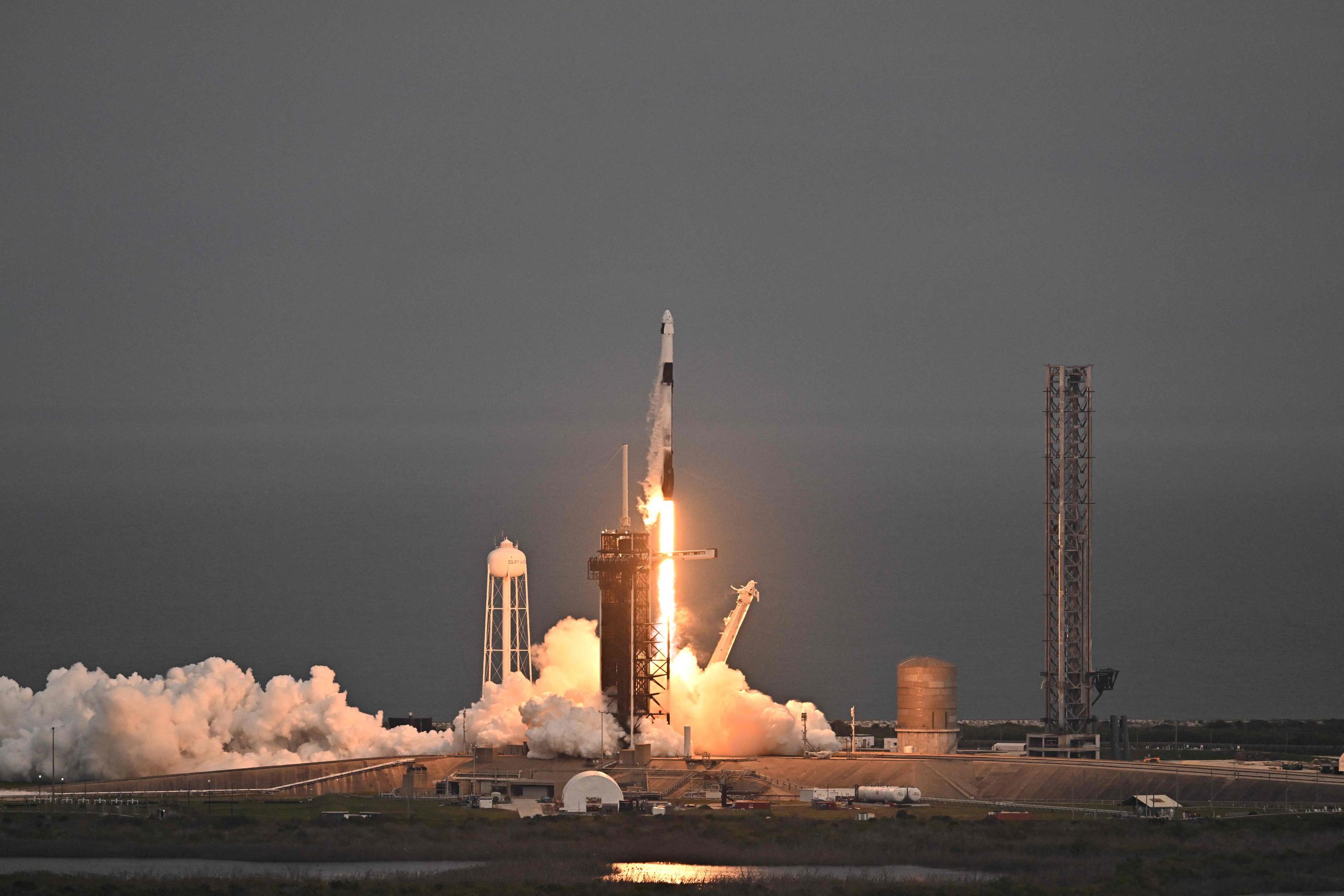 Tianlong-3 est présentée comme l’équivalente chinoise du Falcon-9 de Space X. (Illustration). AFP/CHANDAN KHANNA