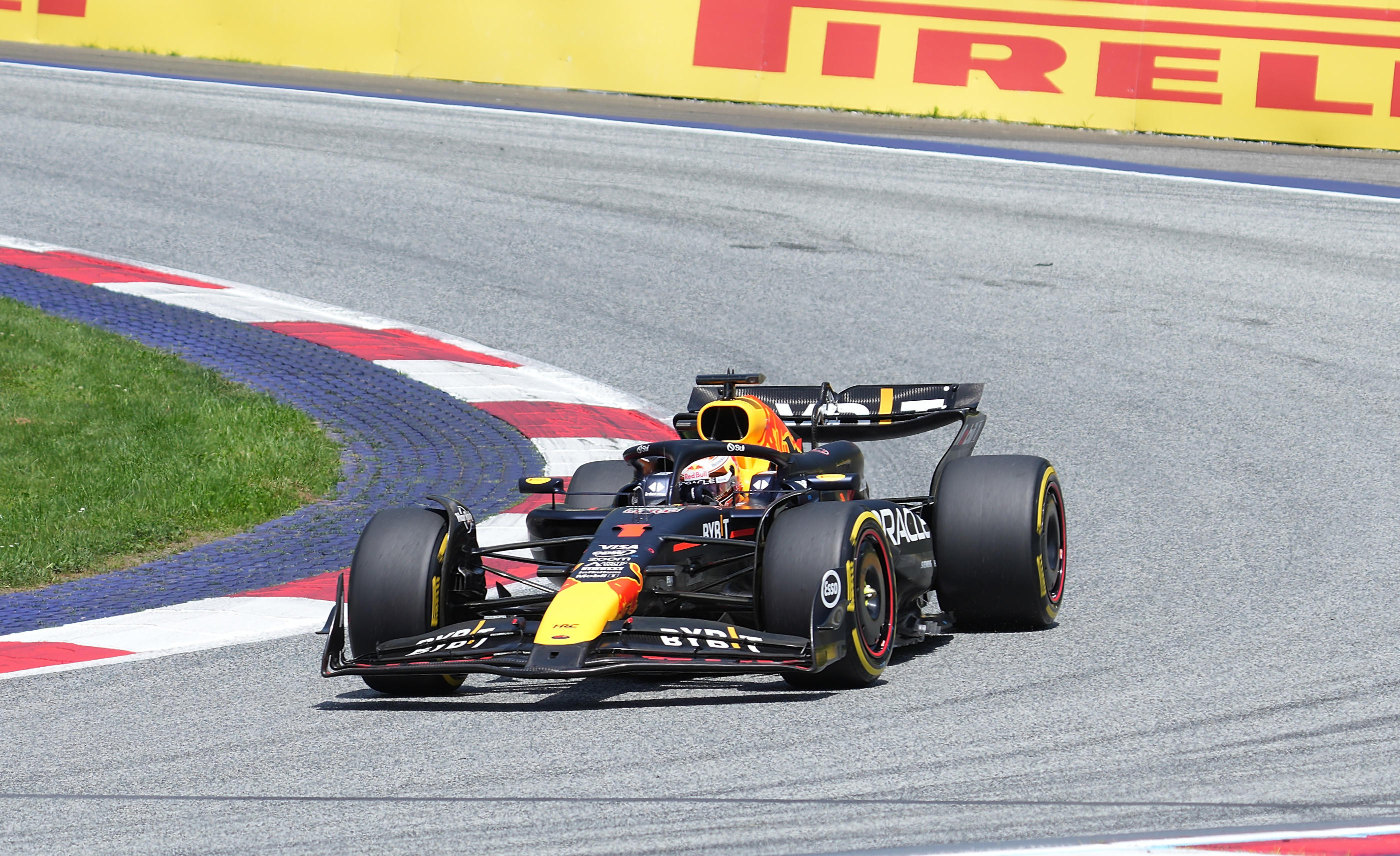 Max Verstappen a dominé la course sprint, ce samedi sur le Red Bull Ring de Spielberg, en Autriche. Icon Sport