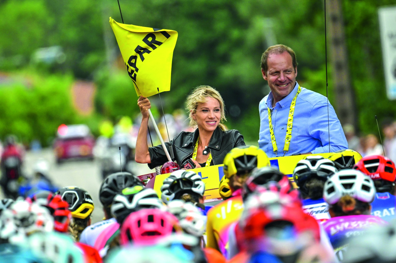 En 2025, Marion Rousse, la directrice du Tour de France Femmes, donnera de Bretagne le départ de la quatrième édition de l'épreuve.