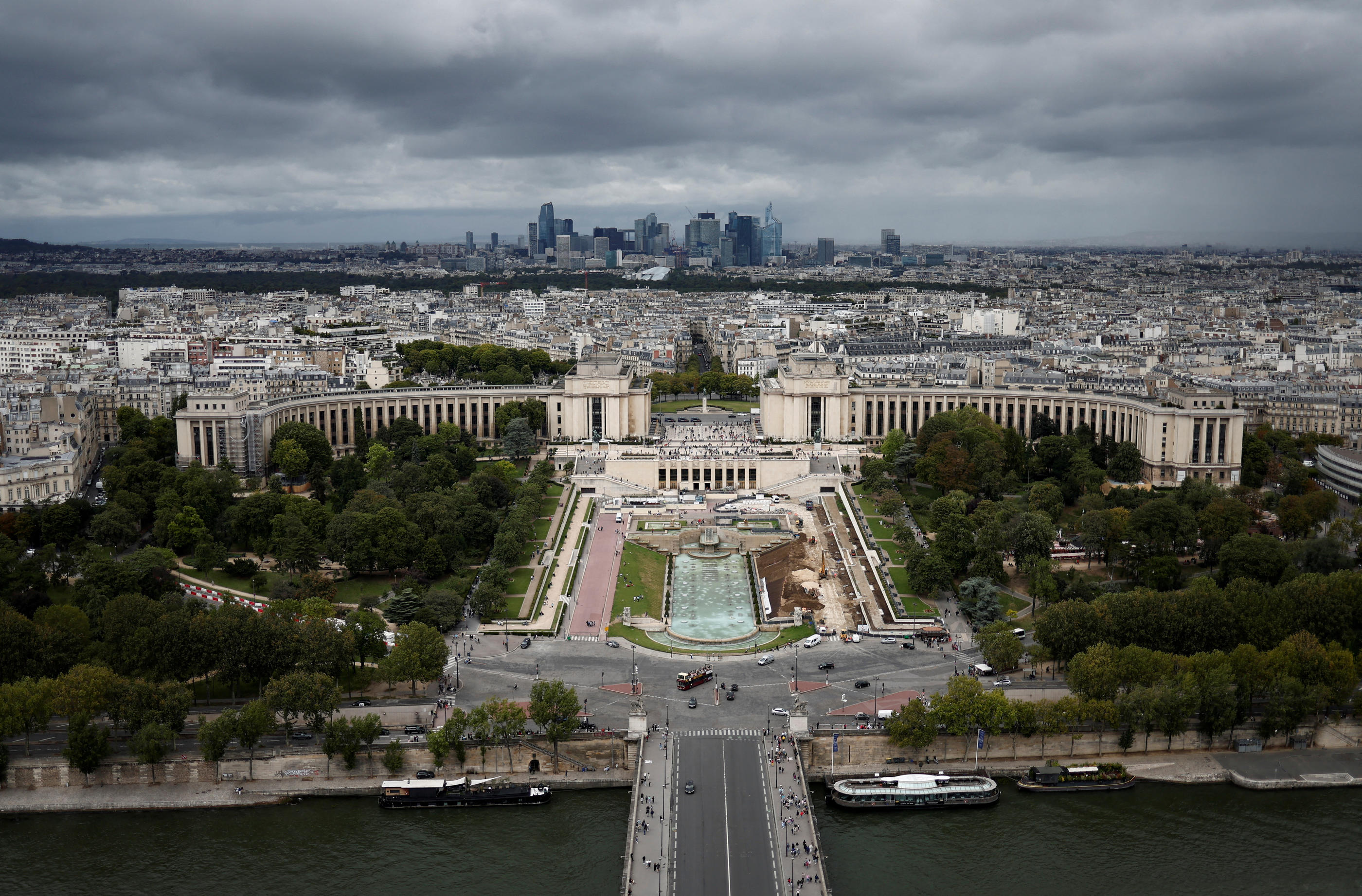 La Ville de Paris espère lancer le chantier après les JO et prévoit qu'il durera un an. Reuters/Benoit Tessier