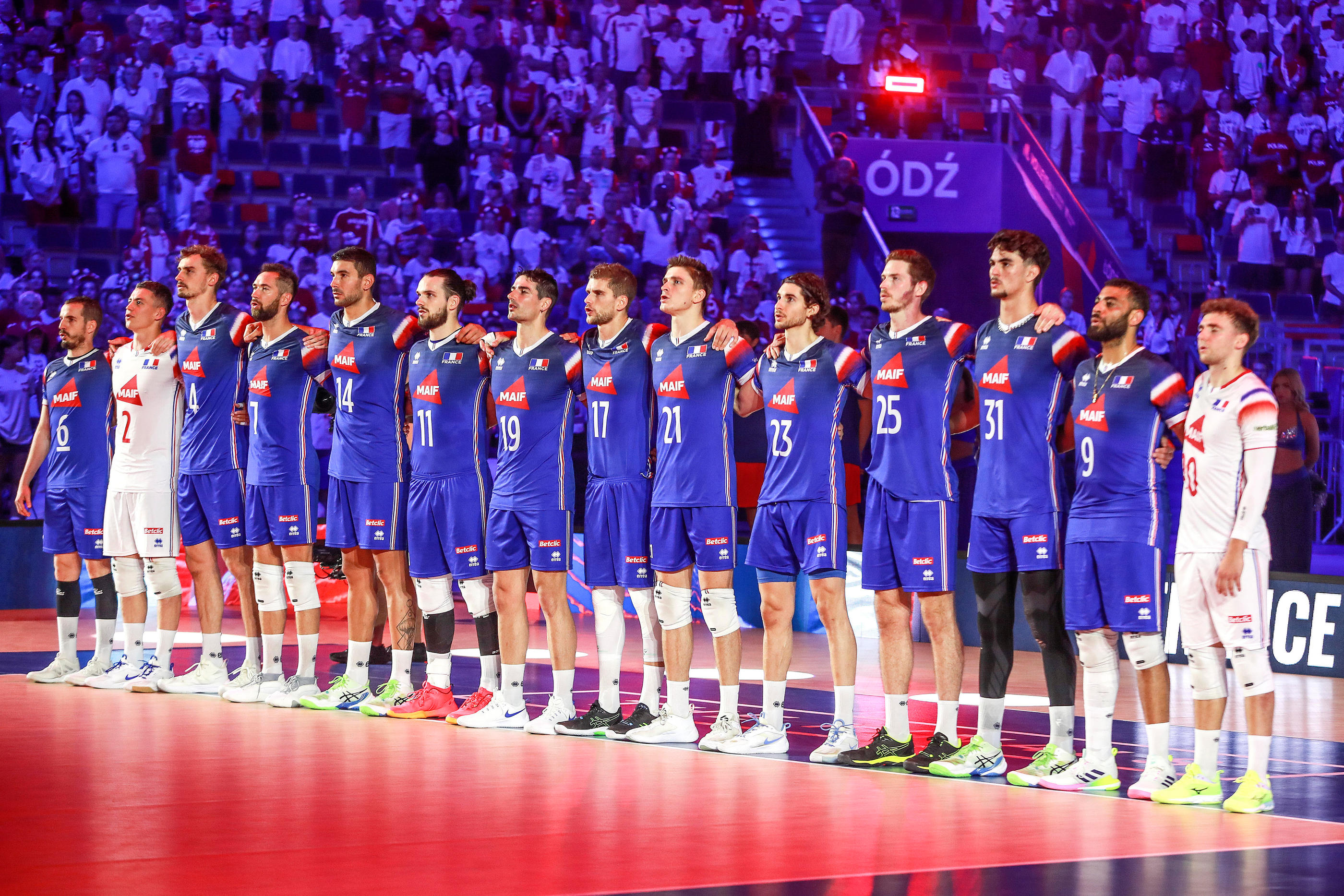 L'équipe de France de volley a remporté la Ligue des nations ce dimanche en Pologne. Icon Sport