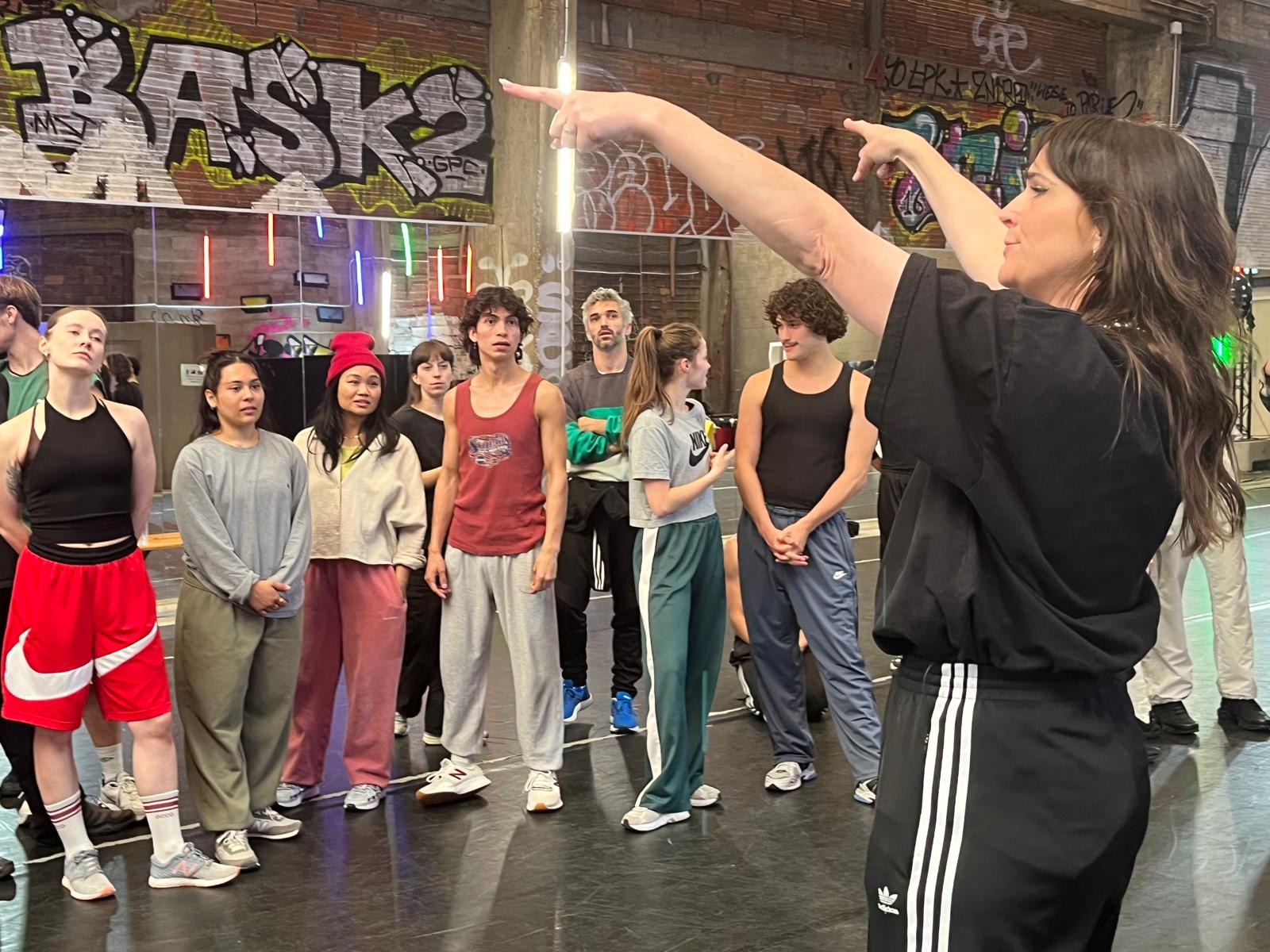 Maud Le Pladec et les danseurs de la cérémonie d'ouverture se préparent pour un spectacle qui s'annonce historique. LP/S.L.