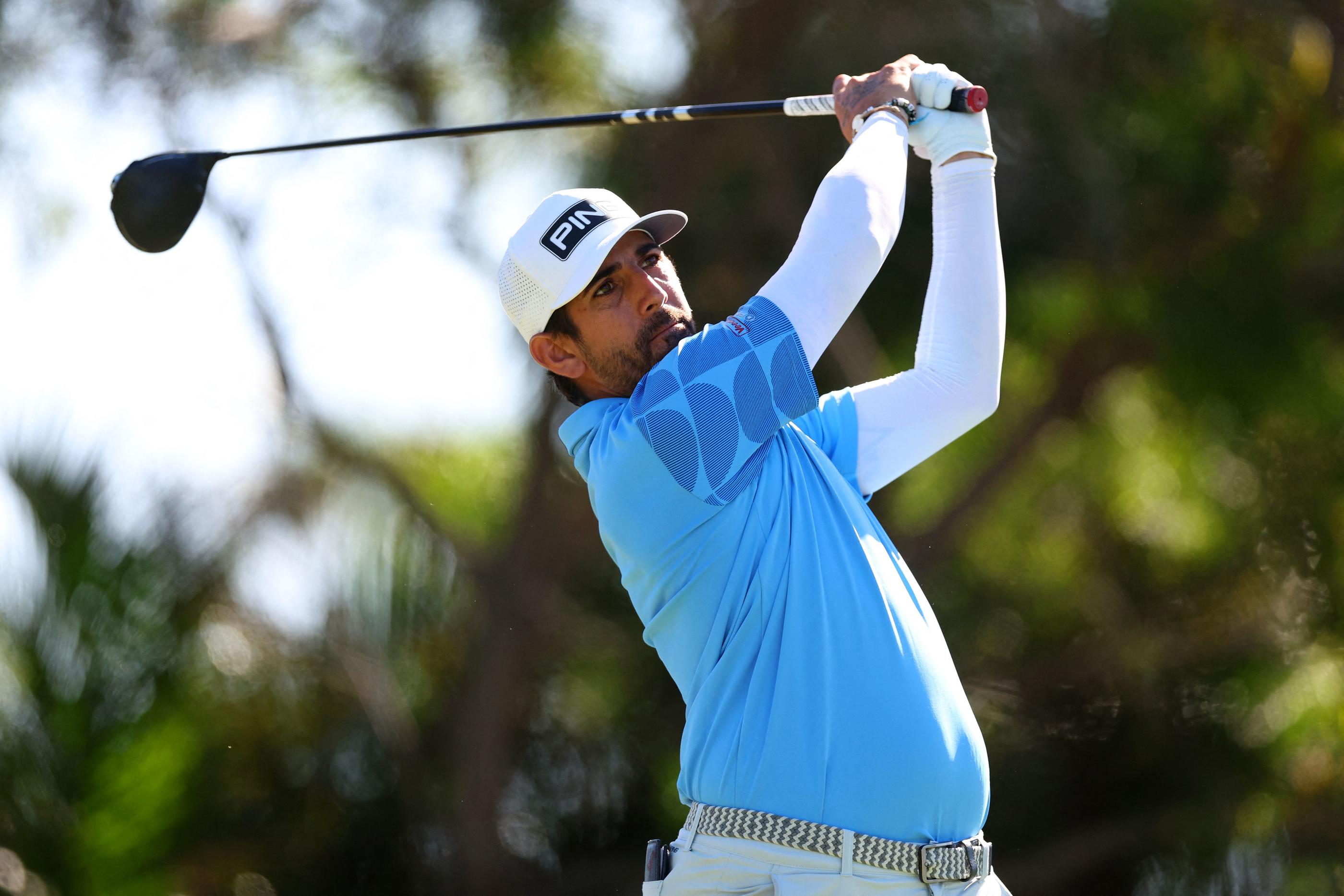 Matthieu Pavon a terminé 7e pour son premier tournoi officiel sur le PGA Tour. Photo Gettty Images via AFP