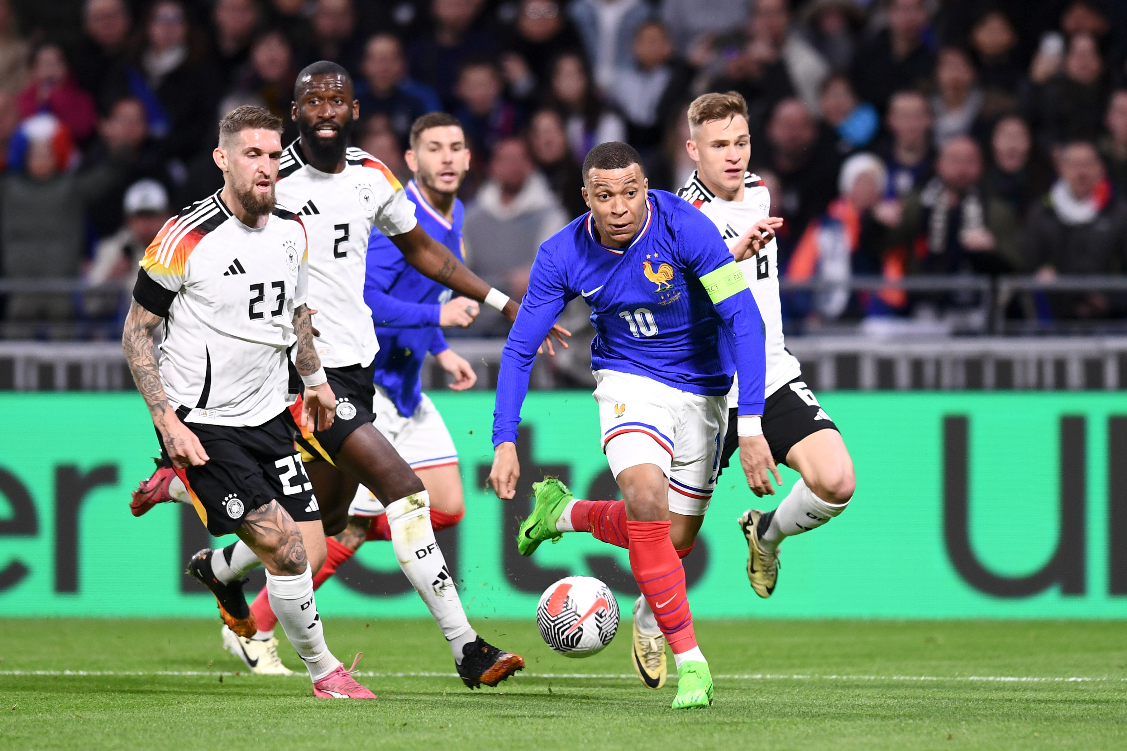 54% des Français disent regarder régulièrement les matchs de l'équipe de France dans les grandes compétitions. Icon Sport/Philippe Lecoeur