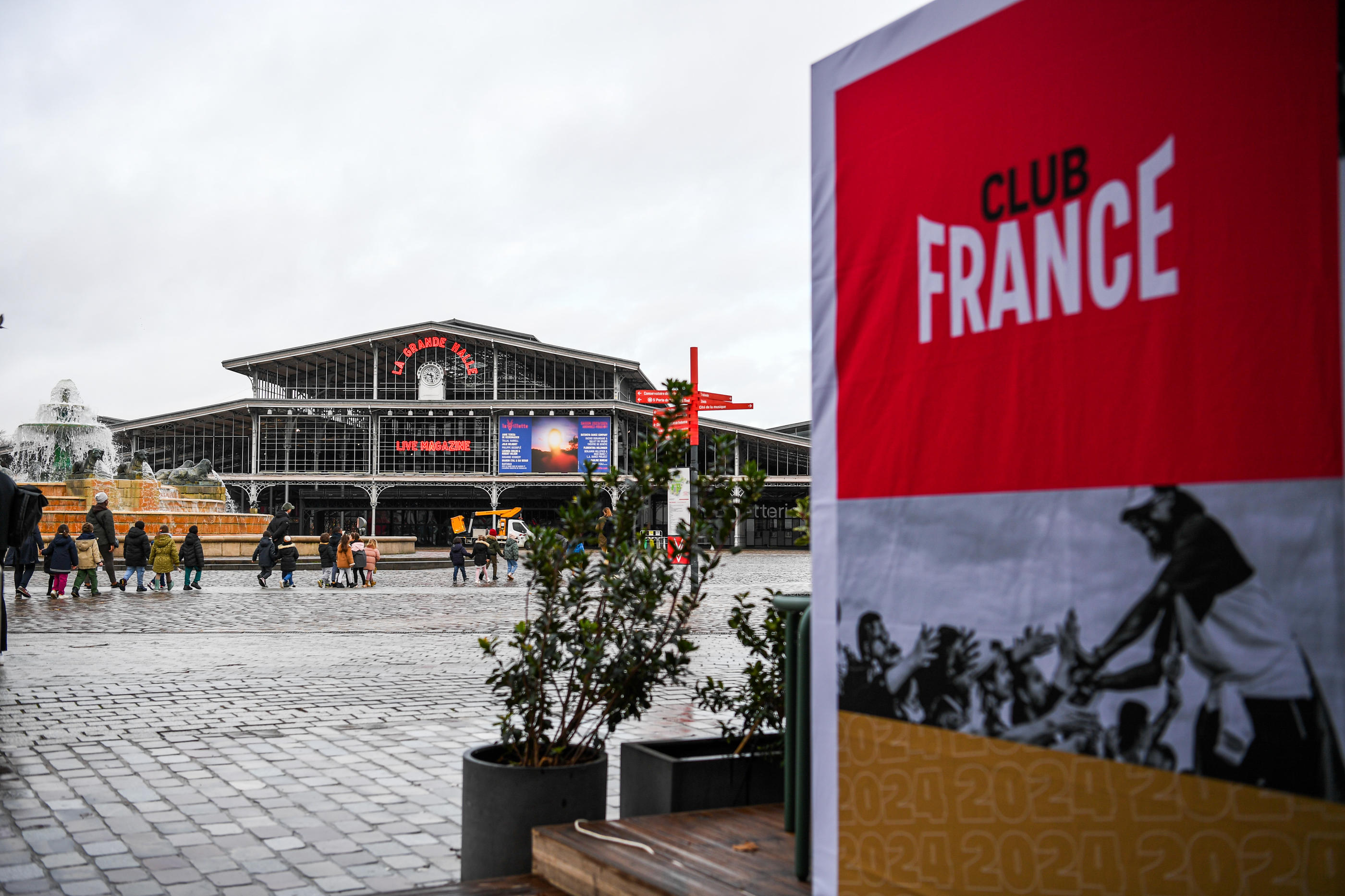 Durant les Jeux olympiques (du 26 juillet au 11 août) et paralympiques (du 28 août au 8 septembre), le Club France se trouvera sous la Grande Halle de la Villette à Paris (XIXe). Icon Sport/Daniel Derajinski