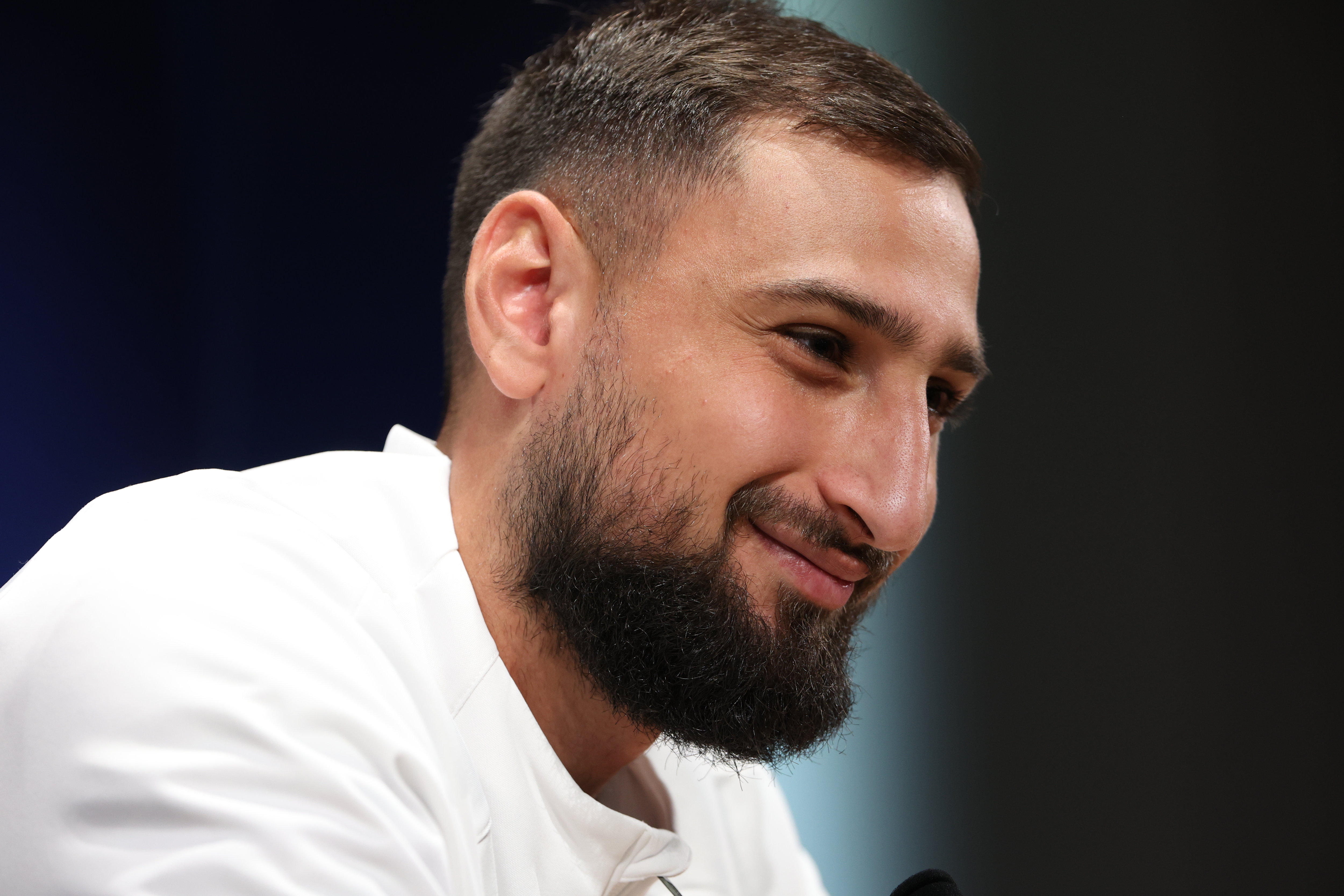 Plus de trois semaines après l'élimination de l'Italie face à la Suisse llors de l'Euro, Gianluigi Donnarumma va retrouver l'entraînement avec le PSG dès lundi. PHOTO LE PARISIEN / ARNAUD JOURNOIS