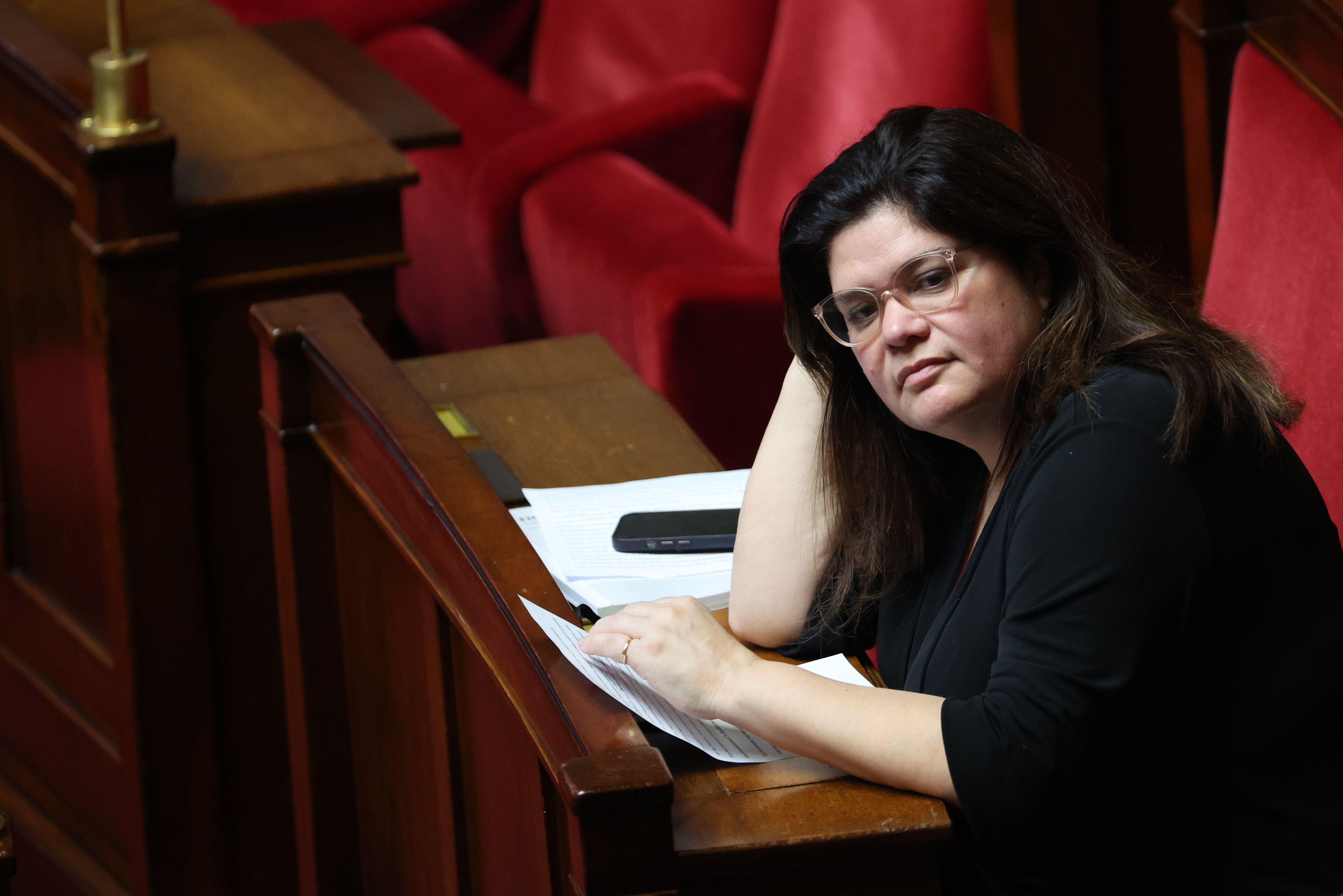 Raquel Garrido, arrivée en troisième position dans la 5e circonscription de Seine-Saint-Denis a confirmé qu’elle se désistait. LP/Arnaud Journois