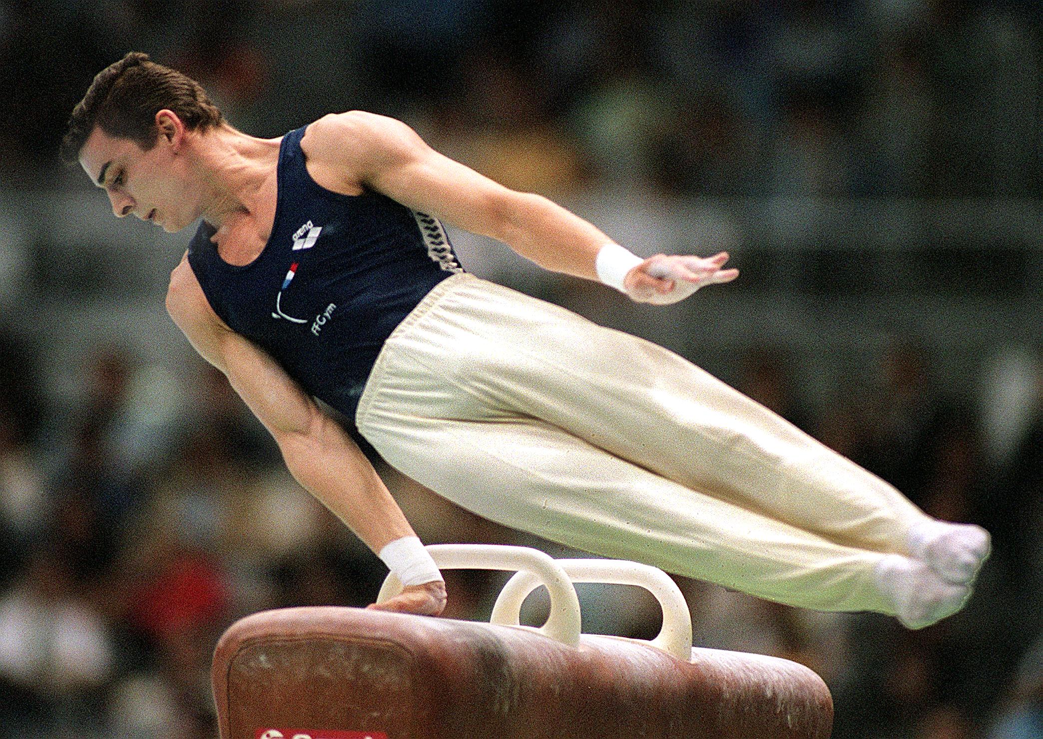 Eric Poujade, médaillé olympique à Sydney, est décédé à 51 ans (Photo by Kazuhiro NOGI / AFP)