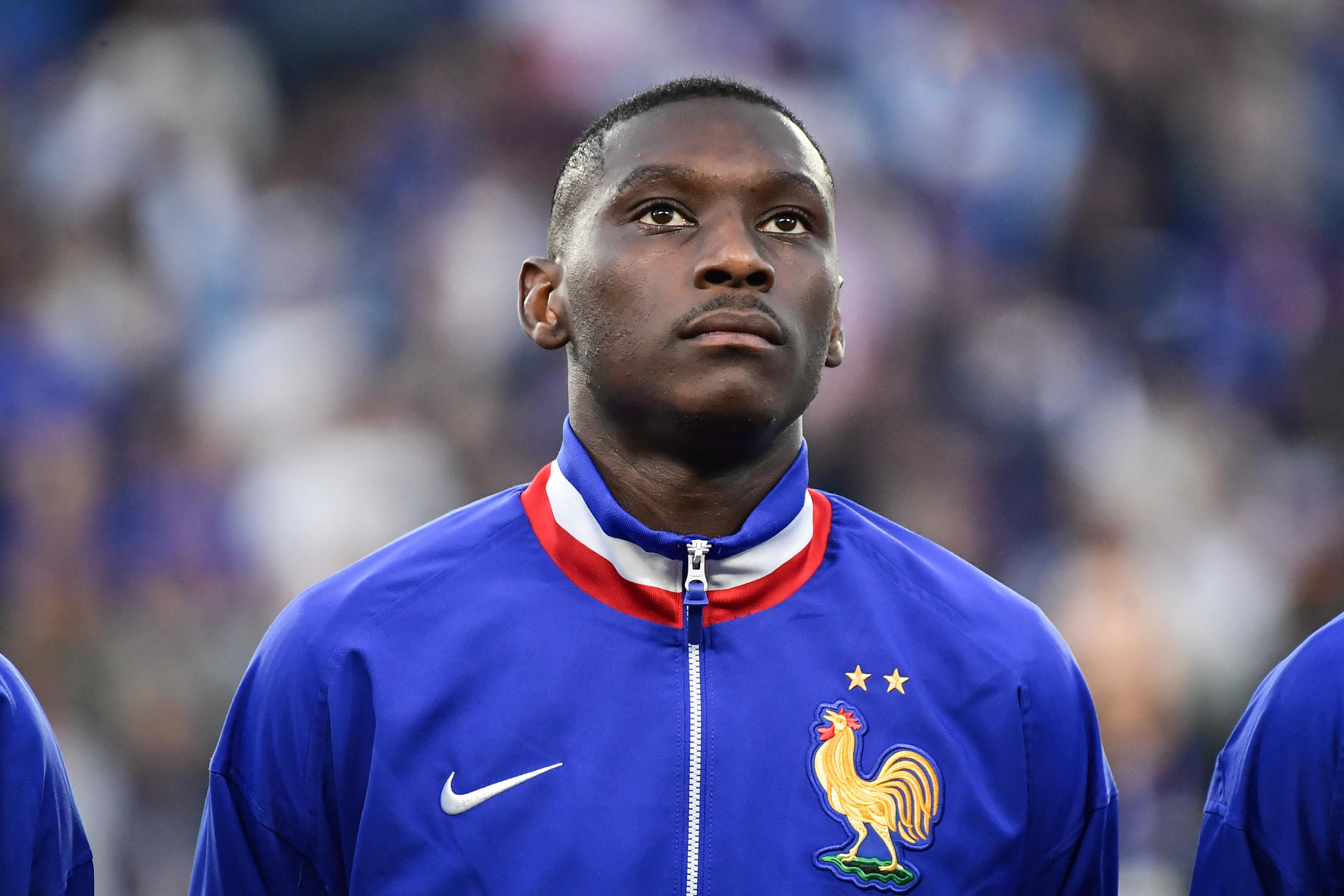 Randal Kolo Muani dit ressentir une pression moindre en équipe de France qu'au PSG. Icon sport/Firas Abdullah