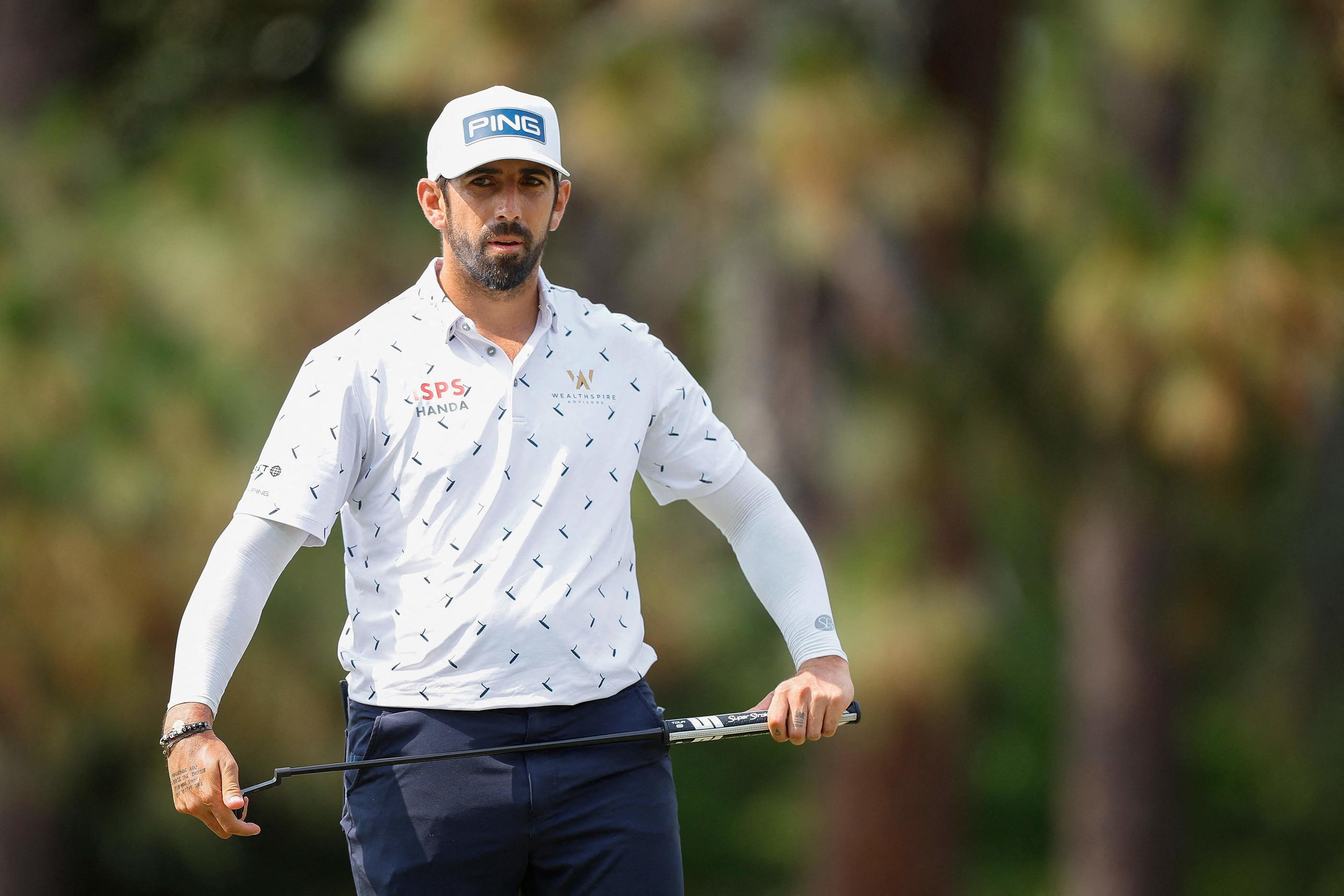 Matthieu Pavon vient de terminer 5e de l'US Open, 3e tournoi majeur de la saison. Alex Slitz / GETTY IMAGES NORTH AMERICA / Getty Images via AFP