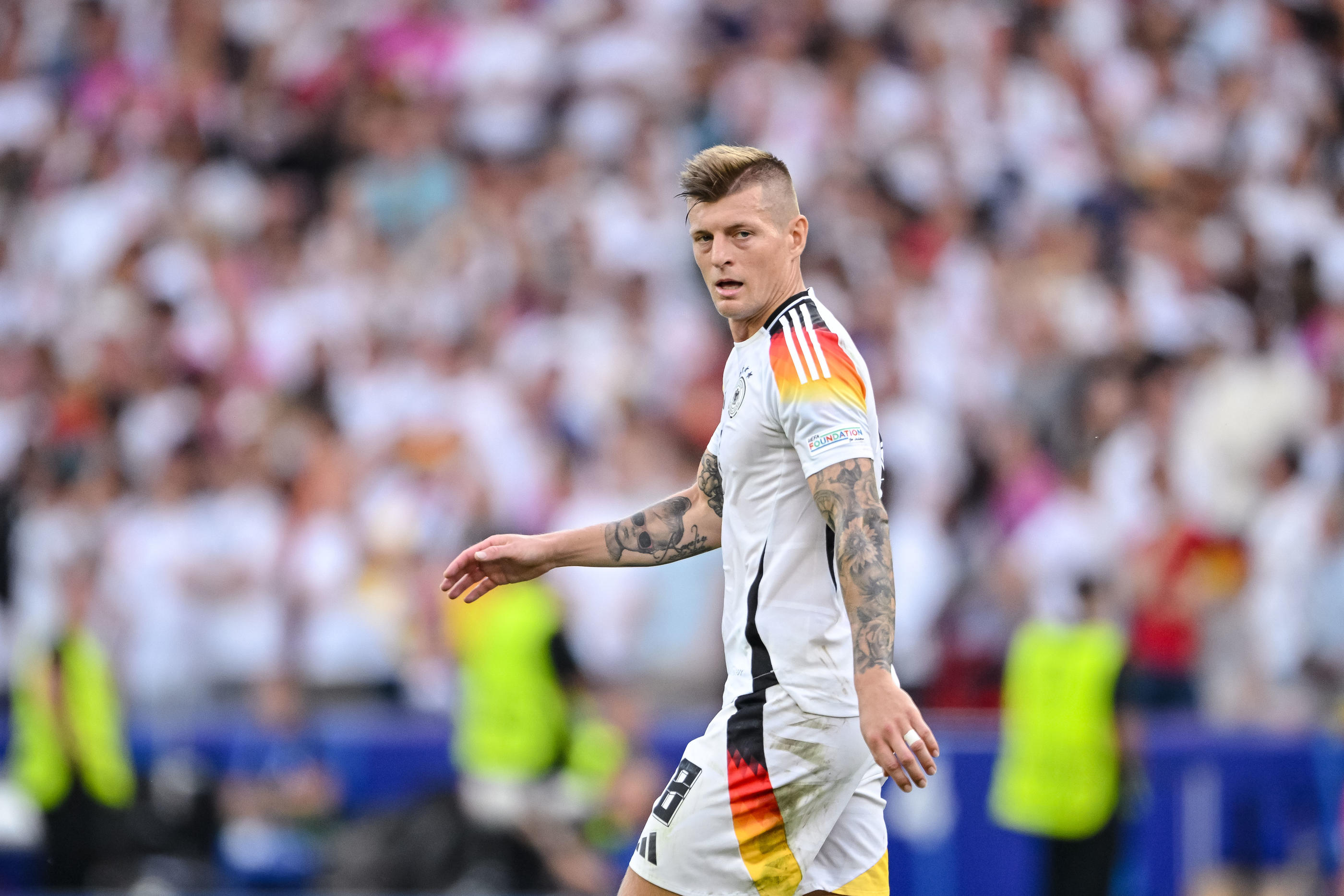 Désormais retraité, Toni Kroos a choisi de continuer à vivre à Madrid. Icon Sport/GSI