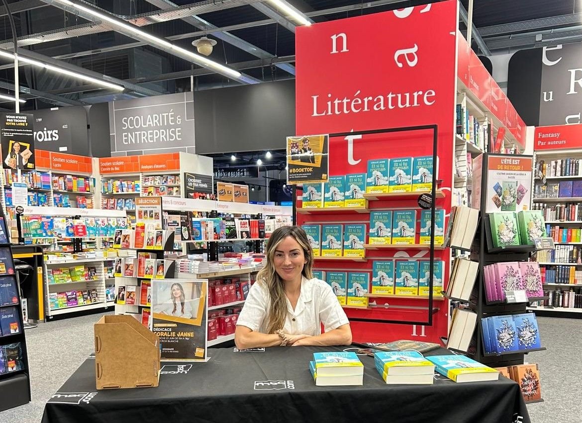 Sainte-Geneviève-des-Bois, le 23 juin 2024. Après une dédicace à la Fnac de la Croix-Blanche dimanche dernier, Coralie Janne sera samedi 29 juin à la librairie de Montlhéry pour présenter son roman "Et si tu revenais" (XO éditions). DR