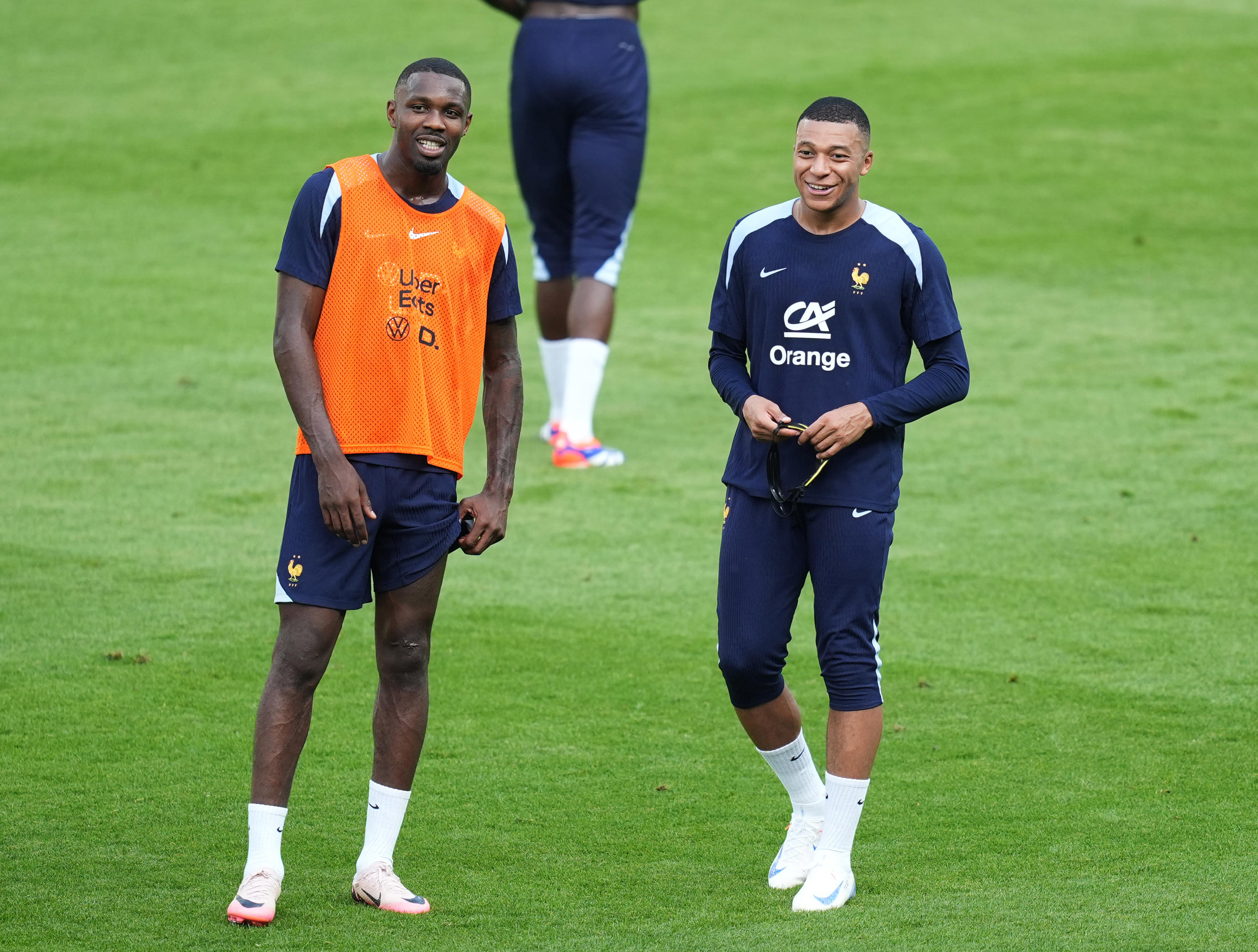 Marcus Thuram devrait retrouver une place de titulaire contre la Belgique, associé devant à Kylian Mbappé. PA Images/Icon Sport