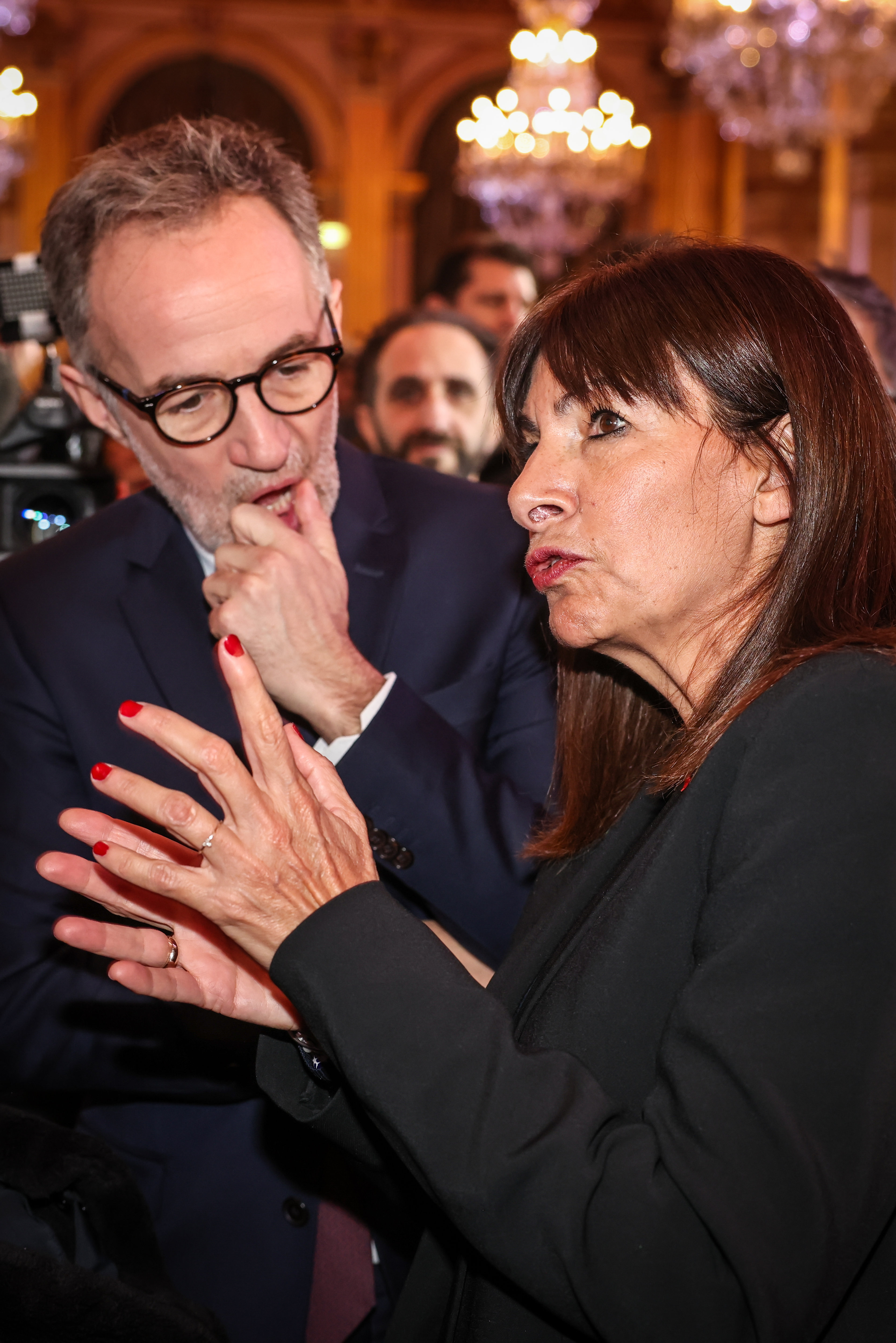 « La théorie du gentil Emmanuel Grégoire qui attend d’être adoubé, c’est fini », a averti le premier adjoint, ce qui a irrité Anne Hidalgo. LP/Fred Dugit