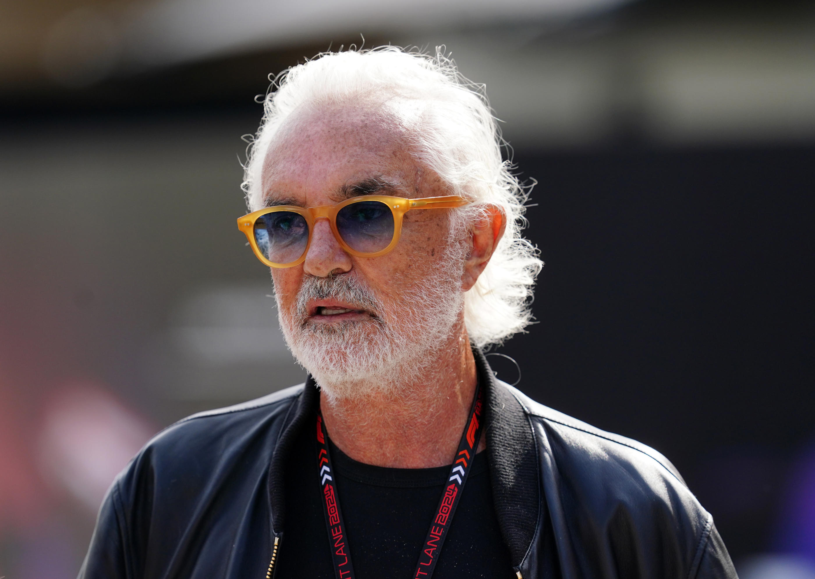 Flavio Briatore, lors du Grand Prix de Bahrain en mars dernier. Photo Icon Sport