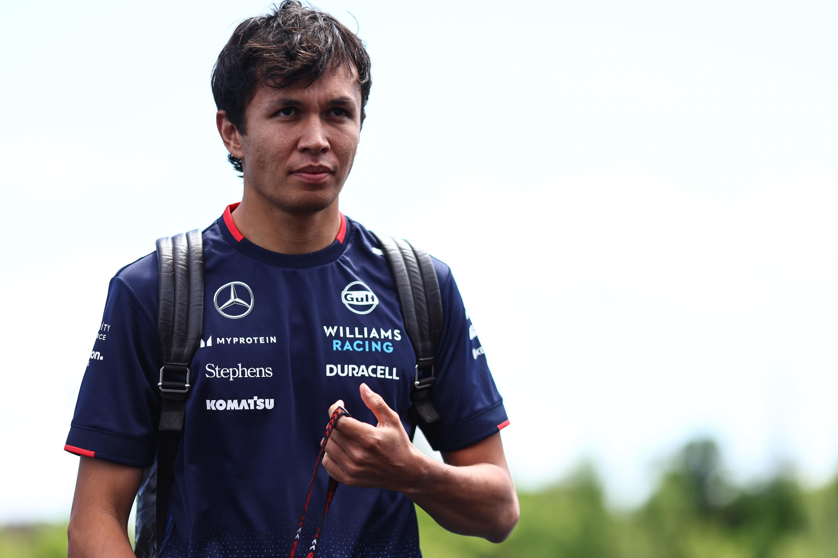 Alex Albon a effectué un dépassement audacieux, ce dimanche lors du GP du Canada. Icon Sport