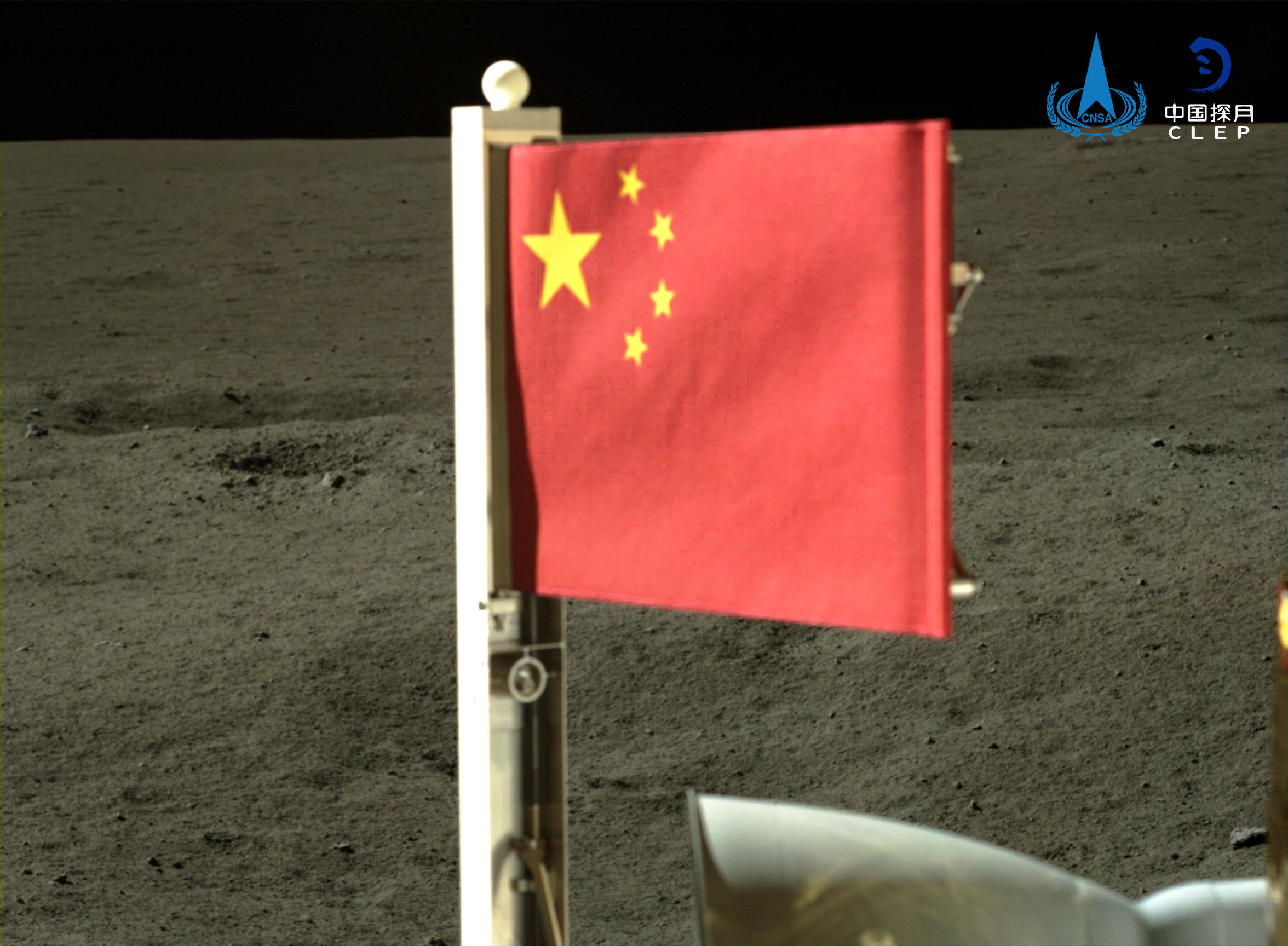 La sonde chinoise Chang’e-6 est de retour sur terre. CNSA/Icon Sport