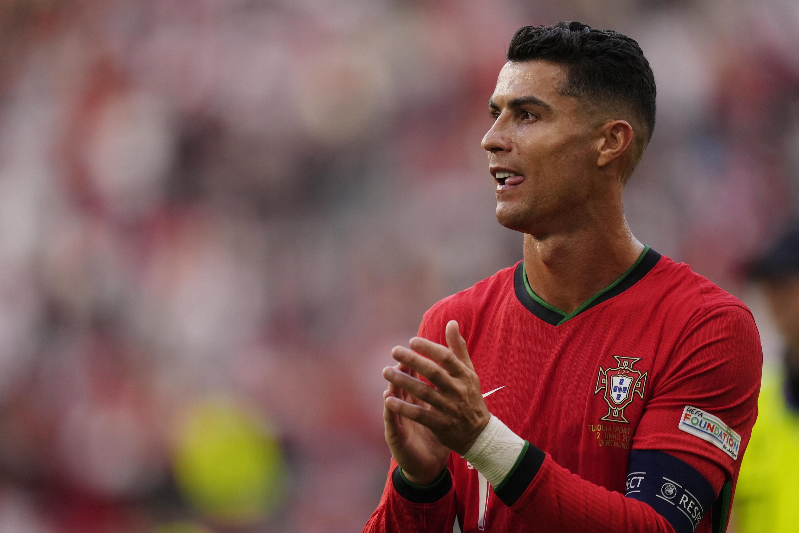 Cristiano Ronaldo et les Portugais sont assurés de finir premier de leur groupe (F. Ferrari/LaPresse).