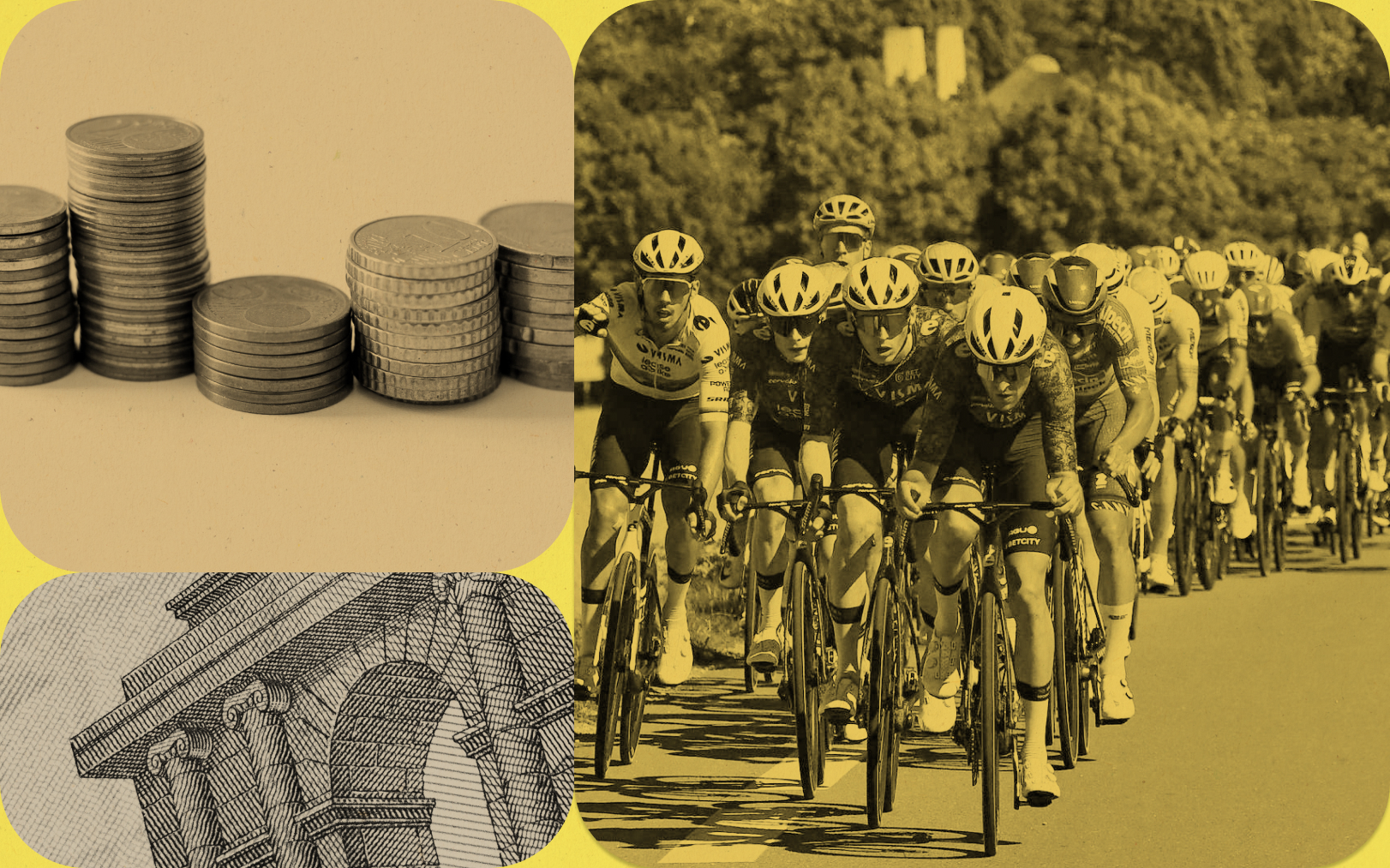 Les coureurs du Tour de France gagnent mieux leur vie que la moyenne des Français, mais ils savent que c'est très provisoire (Illustration). Le Parisien-DA/AFP/MARCO BERTORELLO