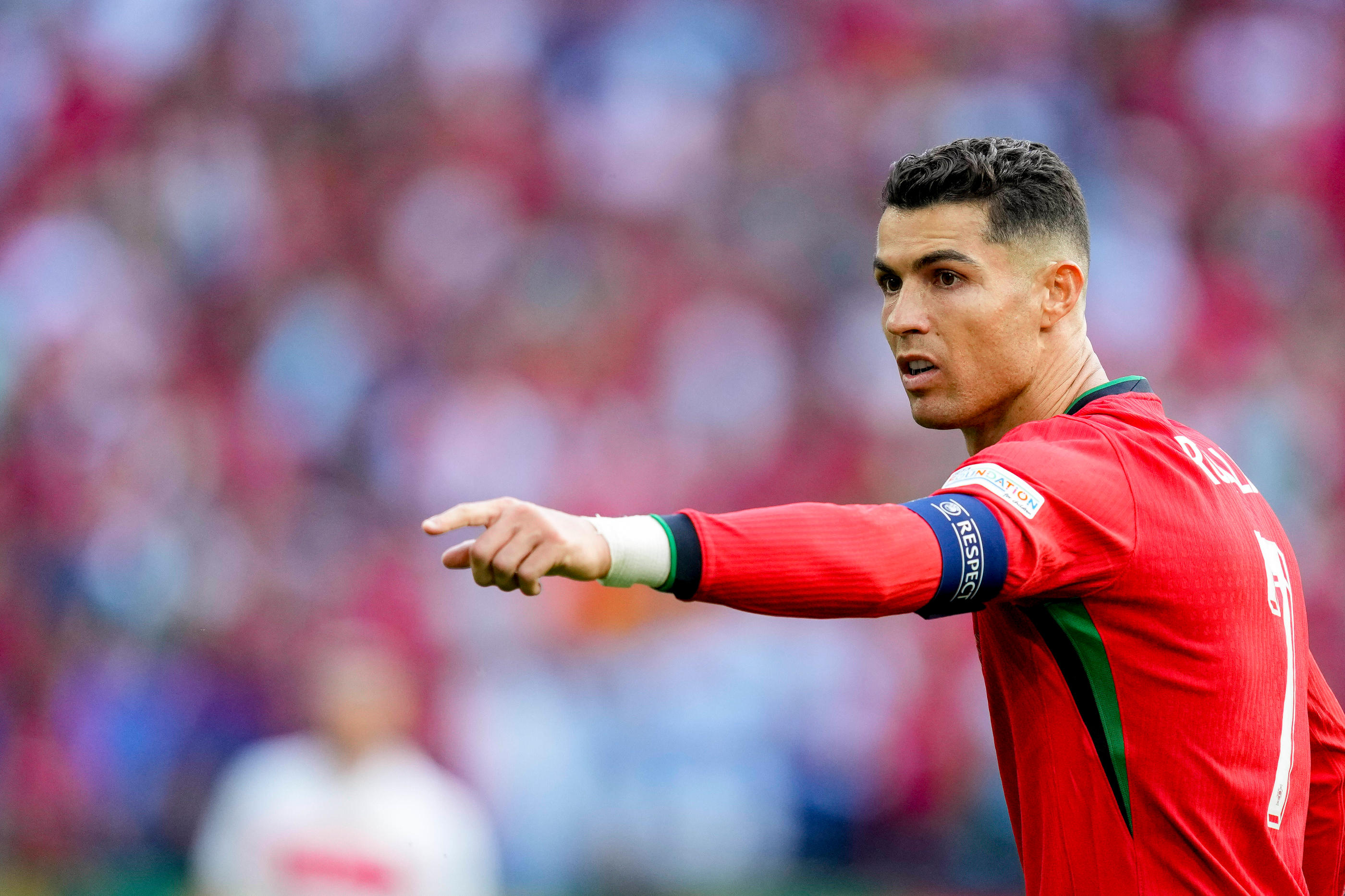 Cristiano Ronaldo et le Portugal retrouvent la France en quart de finale de l'Euro 2024. (Foto von Alex Gottschalk/DeFodi Images)