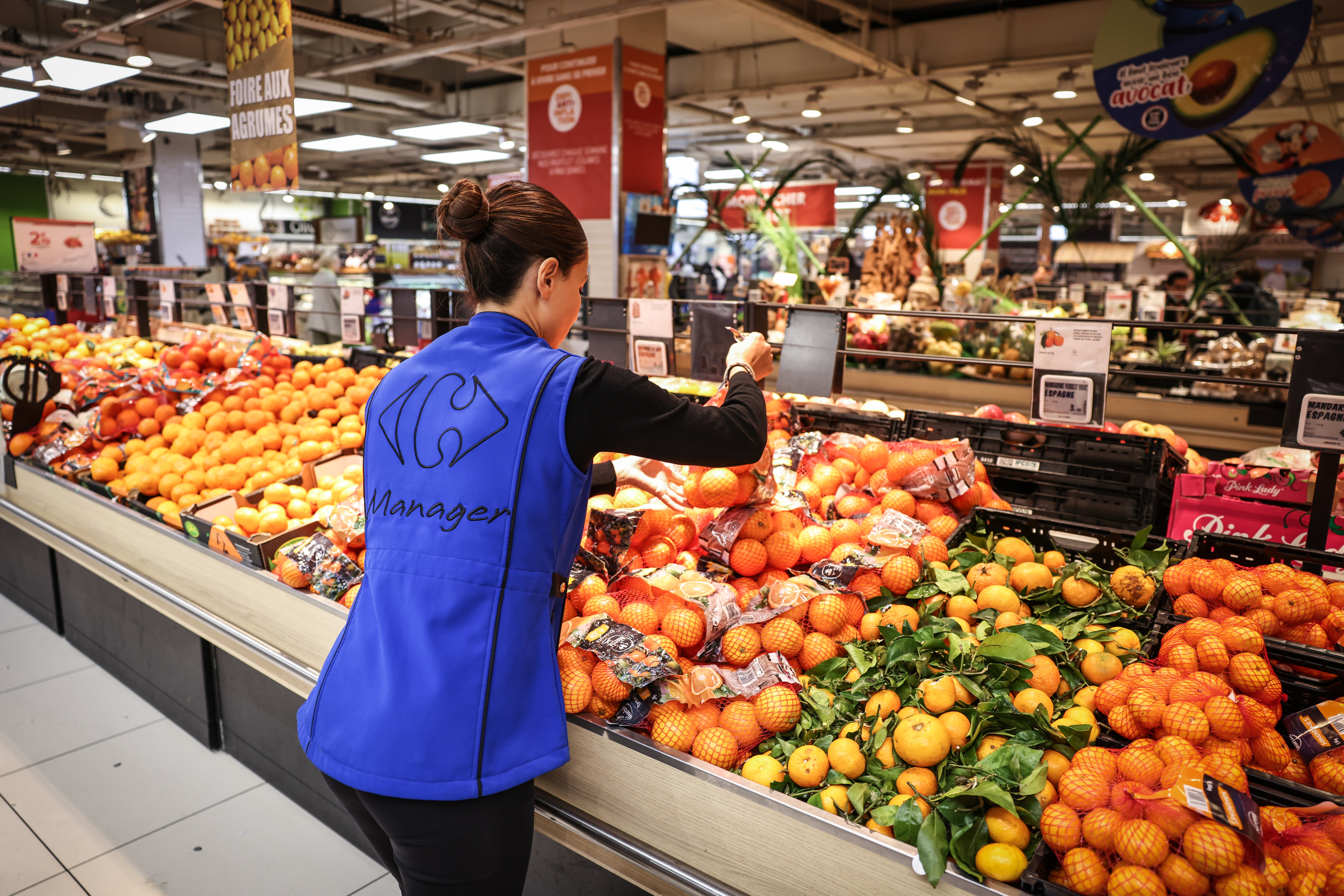 Carrefour devra livrer les produits frais à Sodexo Live ! chargé de préparer les repas. (Illustration). LP/Fred Dugit