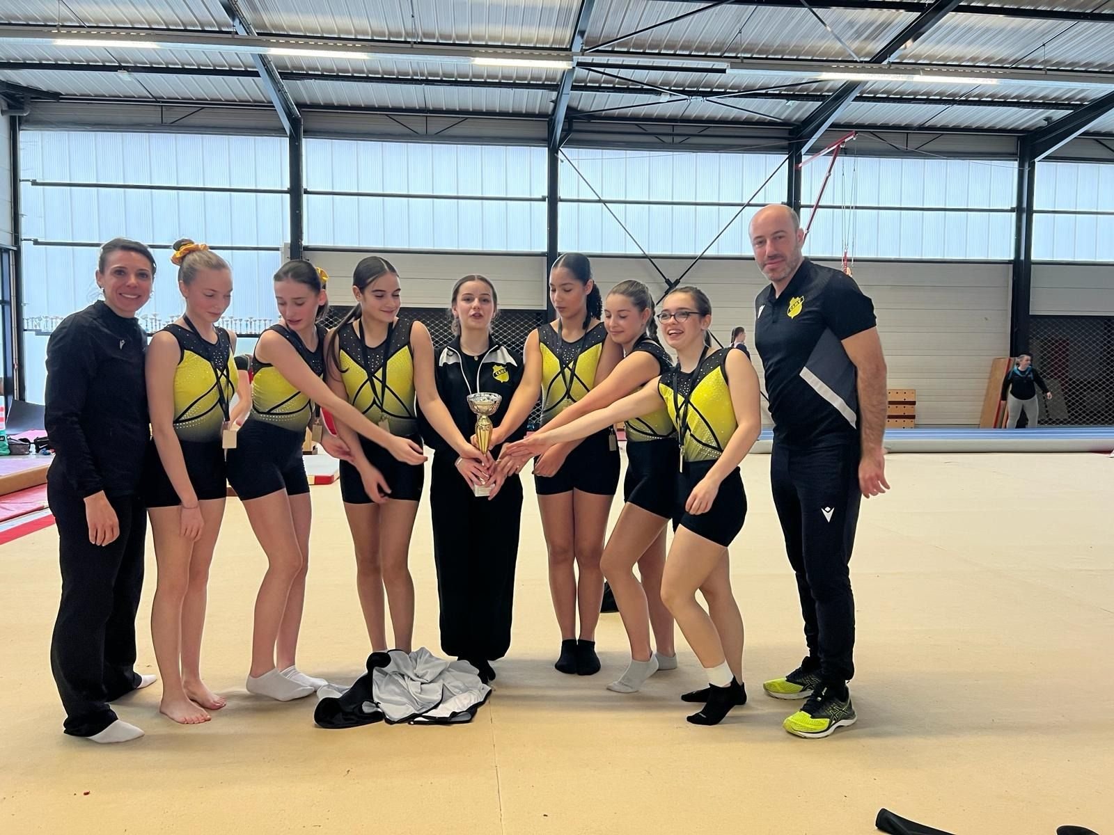 Certaines gymnastes du club athlétique de Mantes-la-Ville (Yvelines) ont obtenu des podiums lors des derniers championnats de France (Illustration). DR