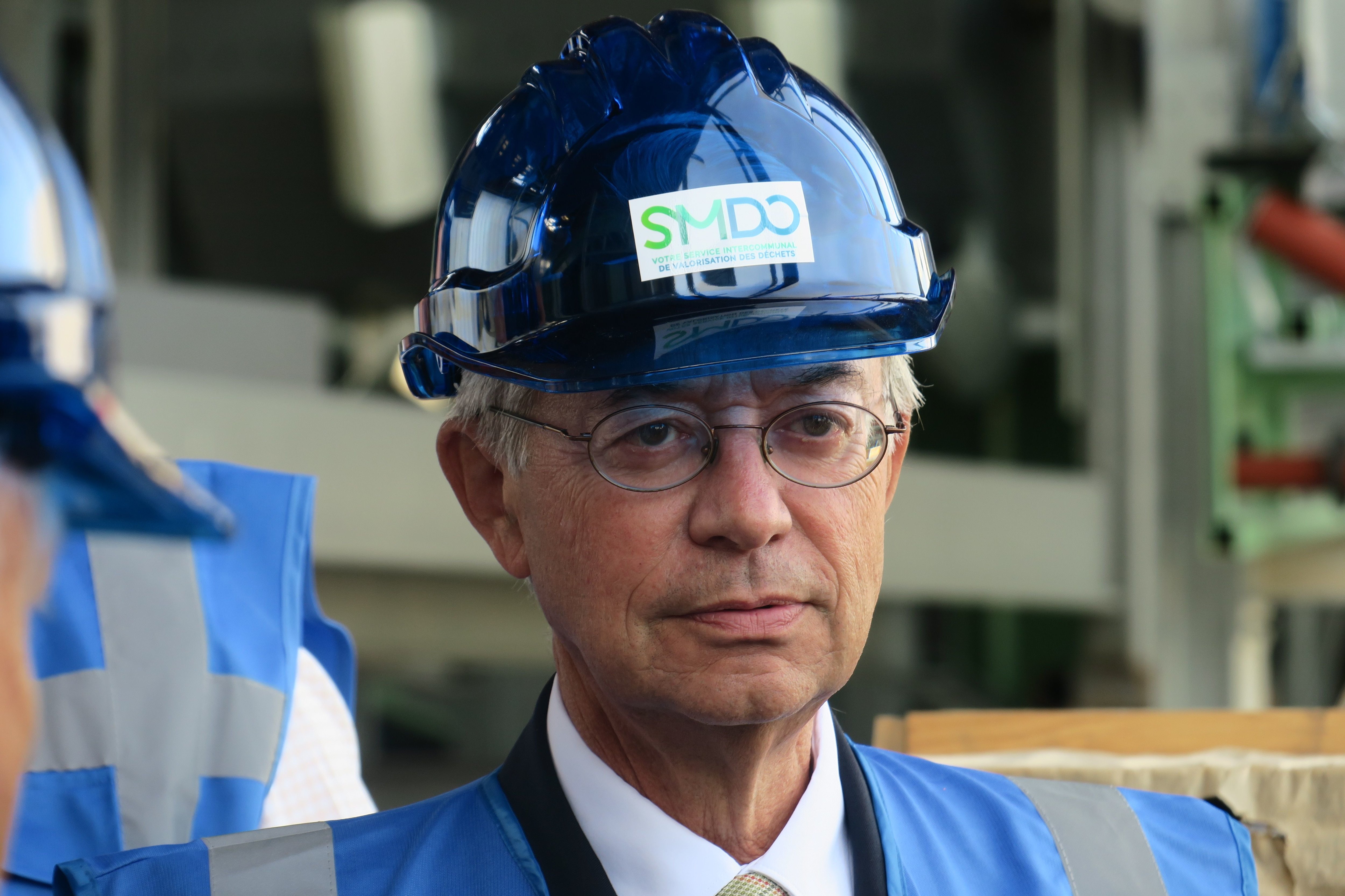 Villers-Saint-Paul, en 2018. Le maire de Compiègne, Philippe Marini, est également président du SMDO, qui gère les déchets de 19 intercommunalités de l'Oise. LP/Simon Gourru