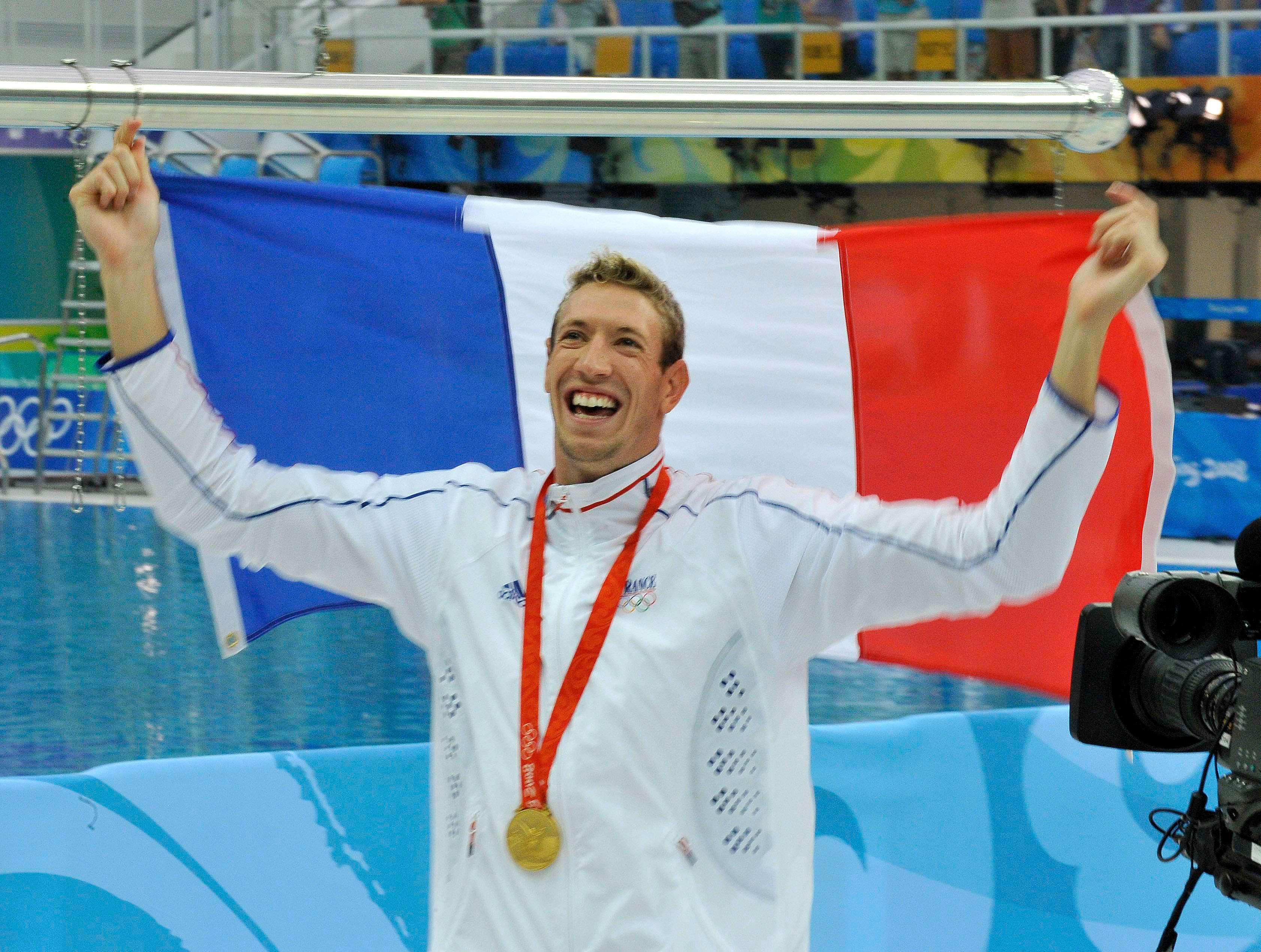 Le village olympique, une véritable tour de Babel où se croisent des sportifs du monde entier. «Tant qu’on ne l’a pas vécu, on ne peut pas se rendre compte», souligne Alain Bernard, ici à Pékin en 2008. Icon Sport/Henri Szwarc