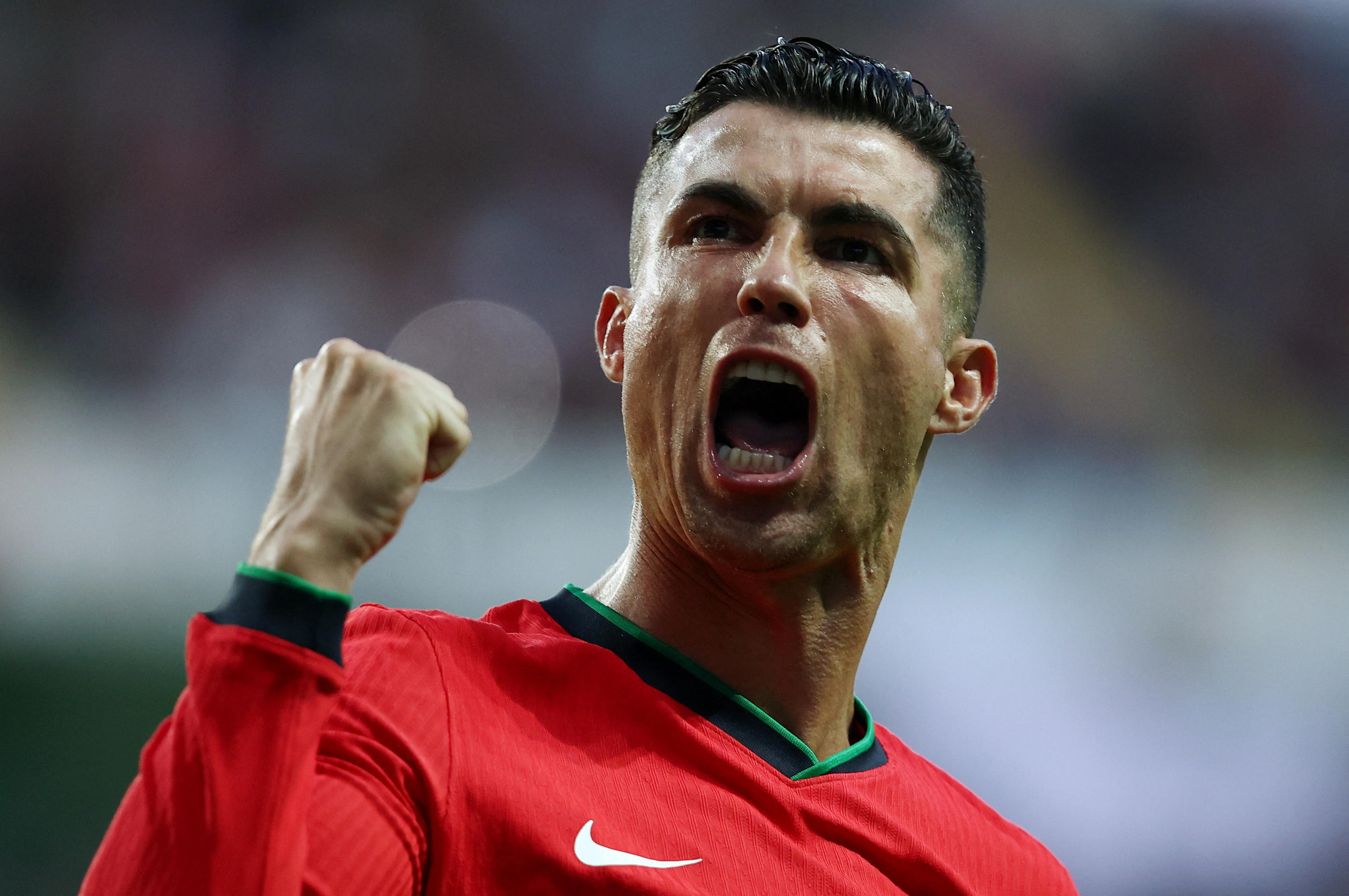 A 39 ans, Cristiano Ronaldo n'en finit plus de marquer. REUTERS/Rodrigo Antunes