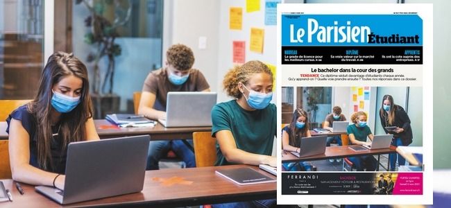 Guide Le Parisien Etudiant ce mardi 2 mars 2021 - Le Bachelor dans la cour des grands