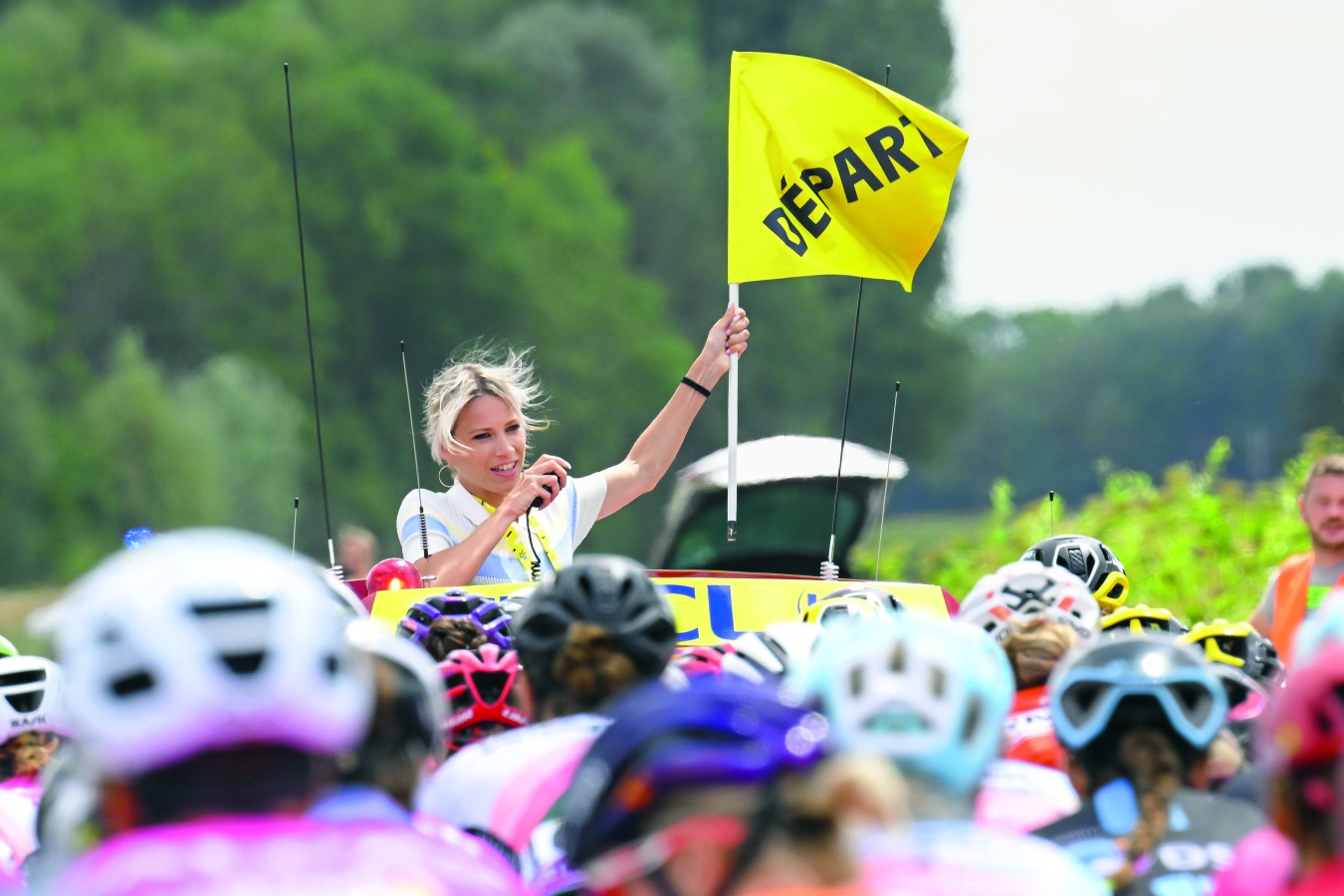 Marion Rousse est prête à lancer une nouvelle édition du Tour de France féminin. Presse Sports/Bernard Papon