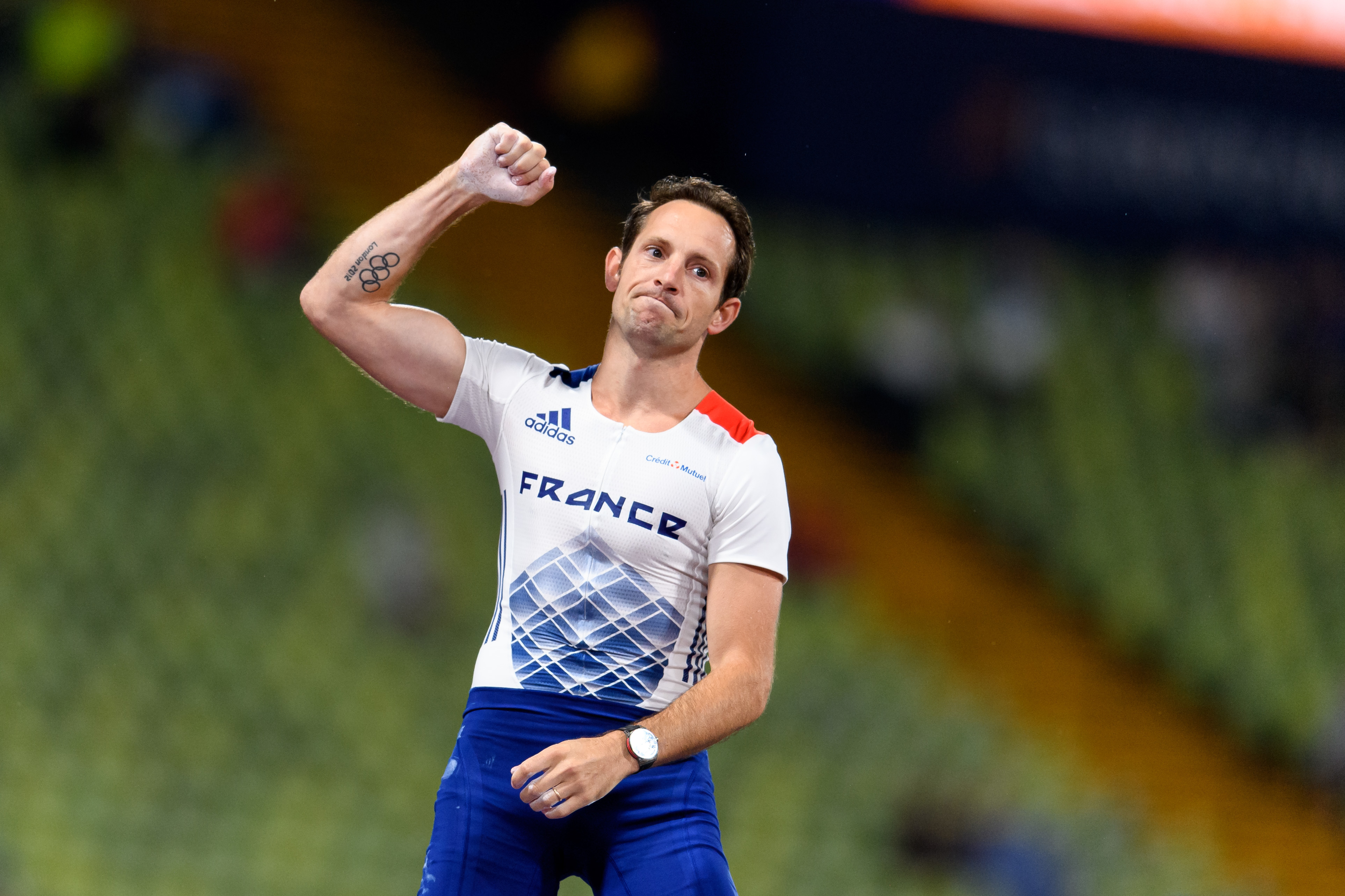 Renaud Lavillenie reprendra la compétition le 22 mai prochain, alors qu'il avait été opéré en septembre des ischios-jambiers. Icon Sport