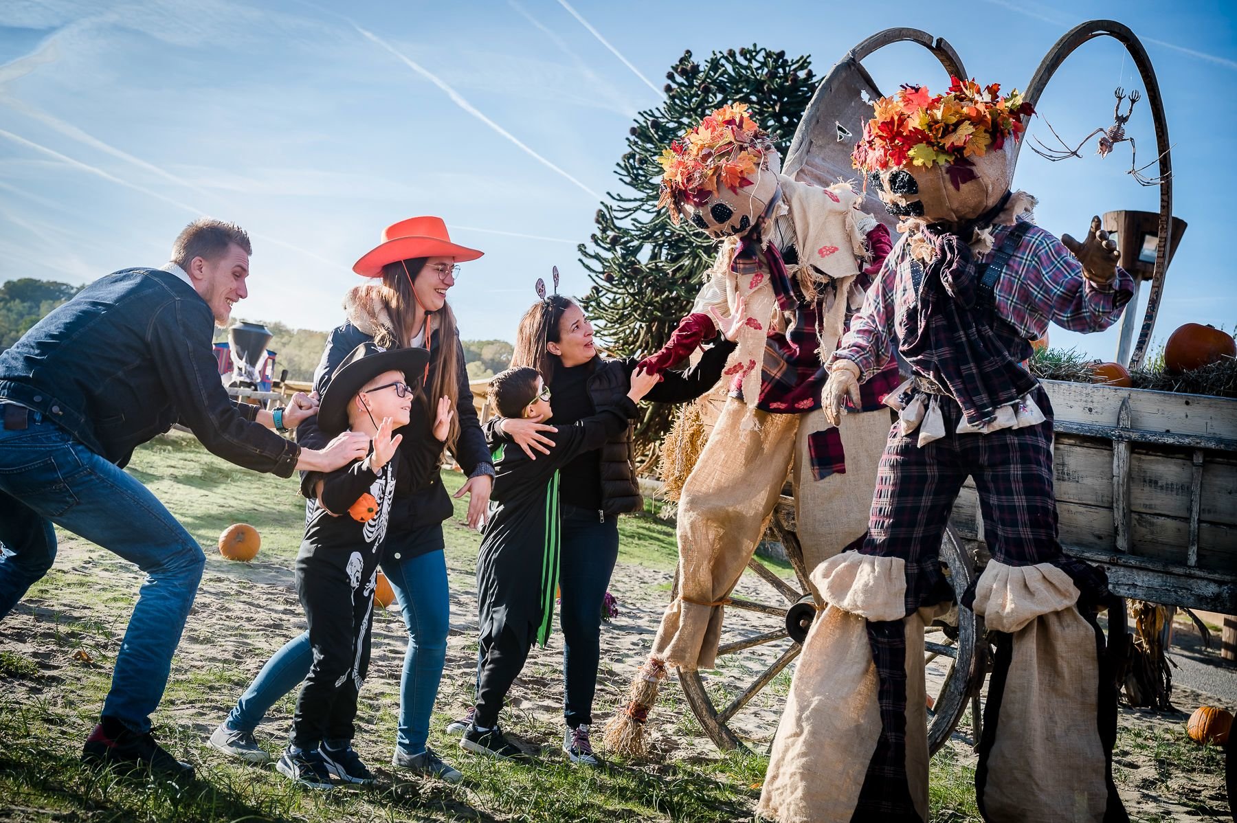 Le parc de la Mer de Sable, à Ermenonville, dans l'Oise, espère attirer 60 000 visiteurs cette année pour la saison d'Halloween, soit 10 000 de plus que l'an passé. DR