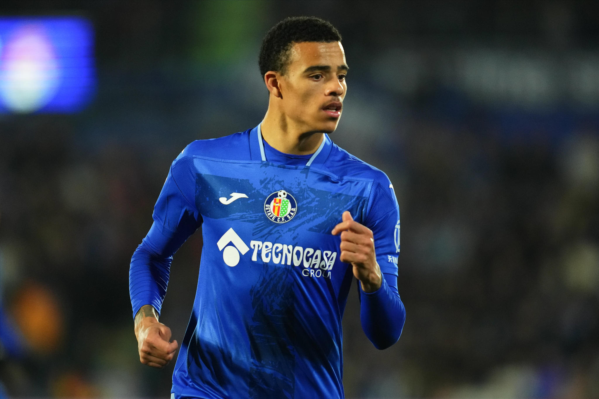 Prêté à Getafe (club espagnol) la saison dernière, Mason Greenwood est annoncé du côté de l'OM. Icon Sport/Pressinphoto