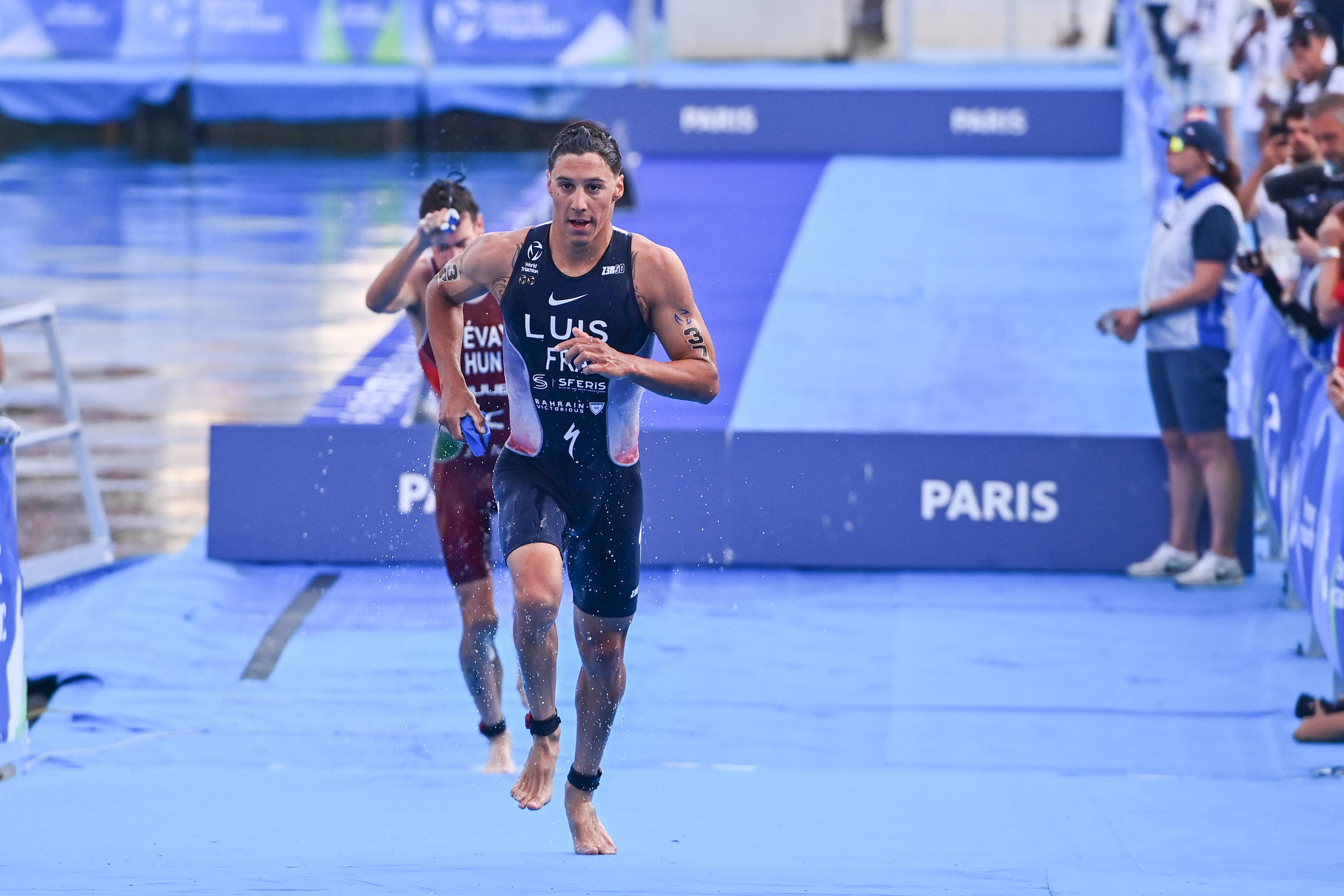 Vincent Luis ne fait pas partie des trois triathlètes retenus par la Fédération française de triathlon pour les Jeux olympiques de Paris. Anthony Dibon/Icon Sport