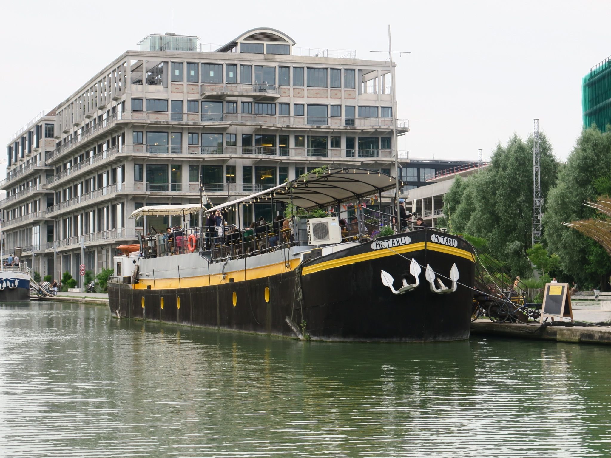 Pantin (Seine-Saint-Denis). Le canal de l'Ourcq sera en fête, ce samedi 15 juin, avec un festival au bord de l'eau. LP/Anthony Lieures