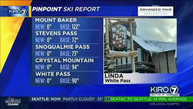 KIRO 7 Ski Report for Thursday